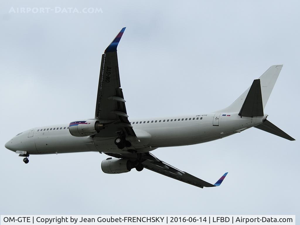 OM-GTE, 2000 Boeing 737-8AS C/N 29925, Go2Sky 
