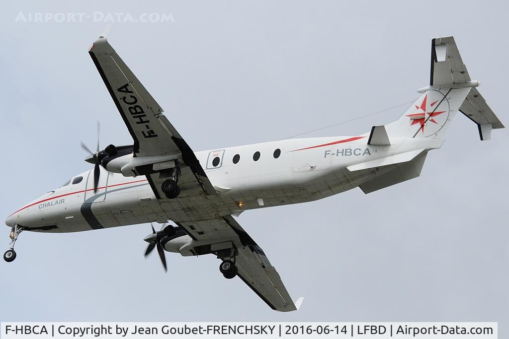 F-HBCA, 1995 Beech 1900D C/N UE-188, Chalair CE22 landing 23 from Montpellier