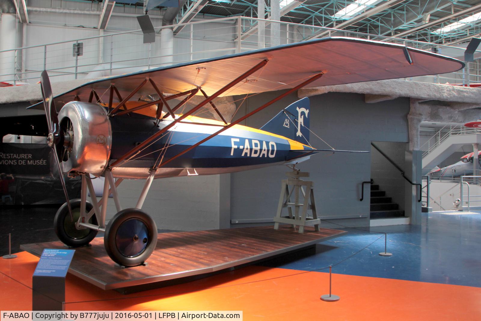 F-ABAO, Morane-Saulnier MS AI C/N 2283, following new restoration