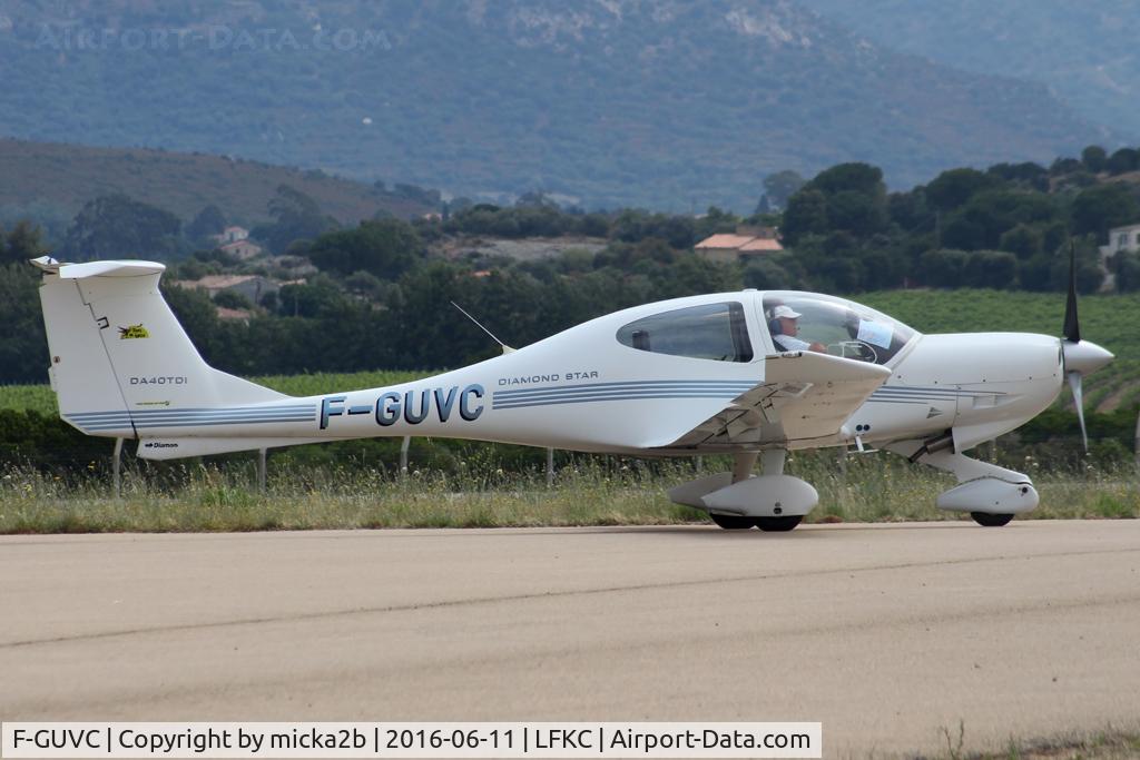 F-GUVC, Diamond DA-40TDI Diamond Star C/N D4.015, Taxiing