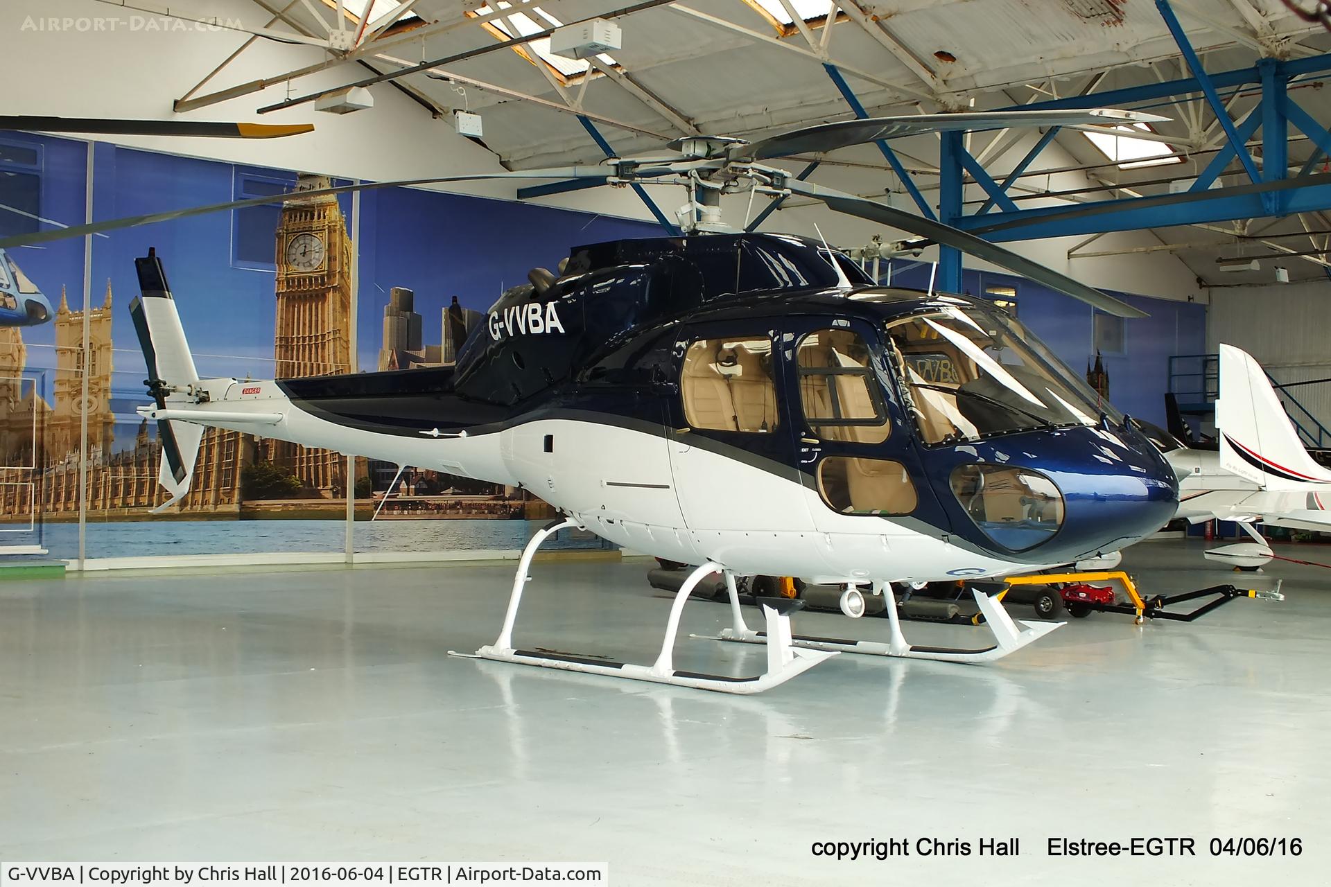 G-VVBA, 1991 Aerospatiale AS-355F-2 Ecureuil 2 C/N 5463, at Elstree