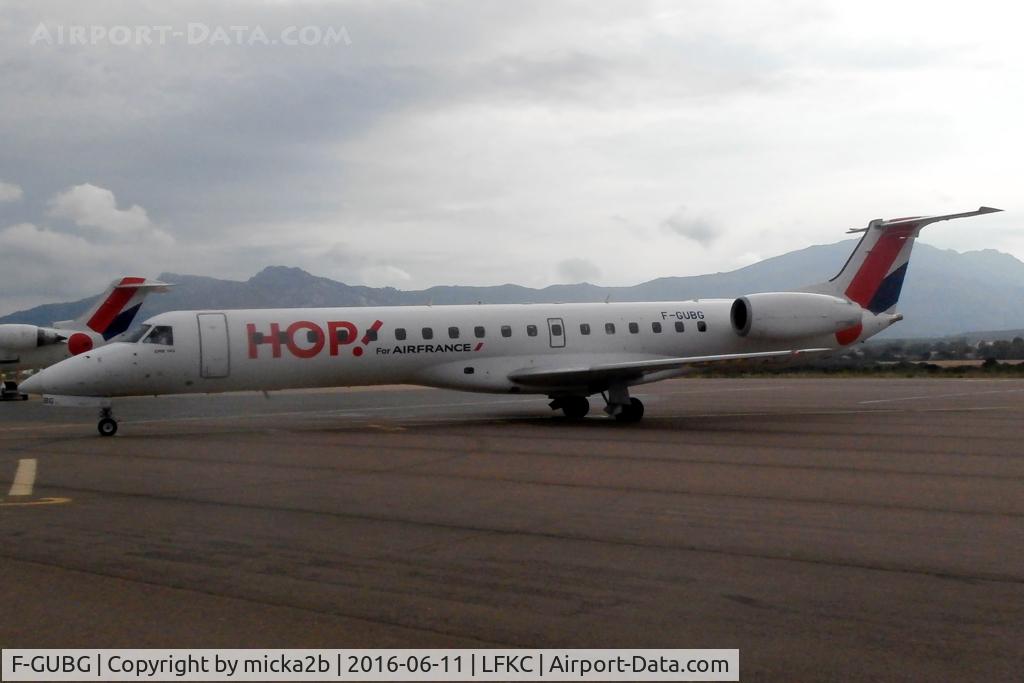 F-GUBG, 2005 Embraer EMB-145MP (ERJ-145MP) C/N 145890, Parked