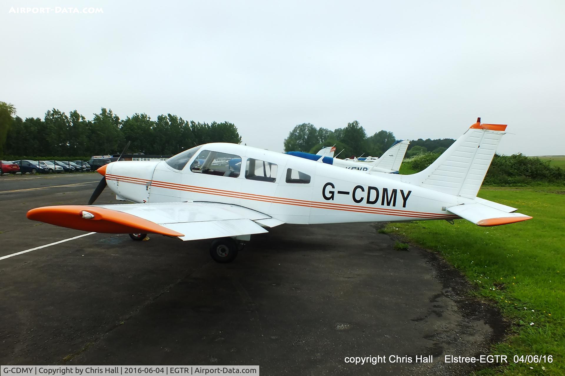 G-CDMY, 1979 Piper PA-28-161 Cherokee Warrior II C/N 28-7916007, at Elstree