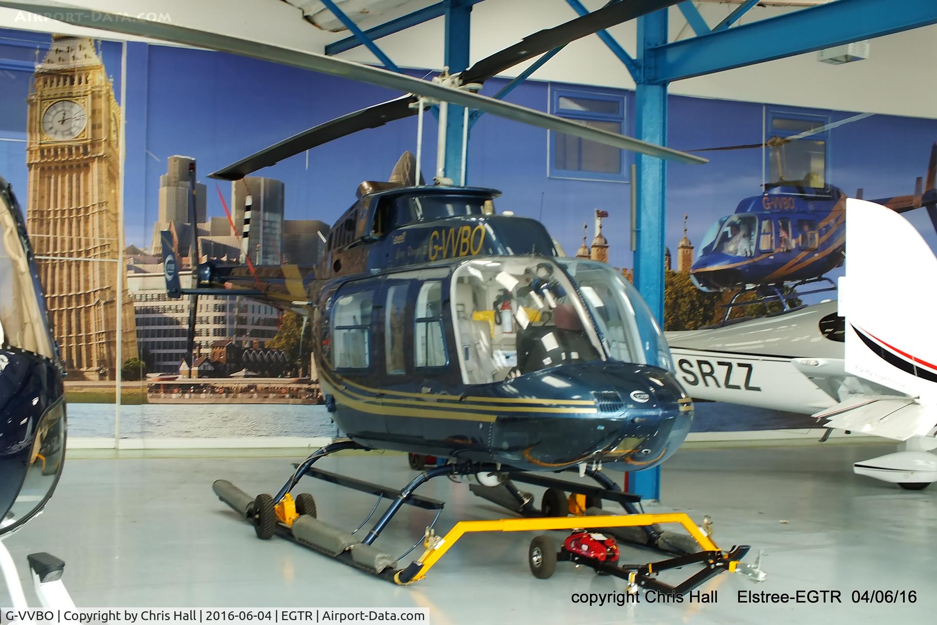 G-VVBO, 1989 Bell 206L-3 LongRanger III C/N 51284, at Elstree