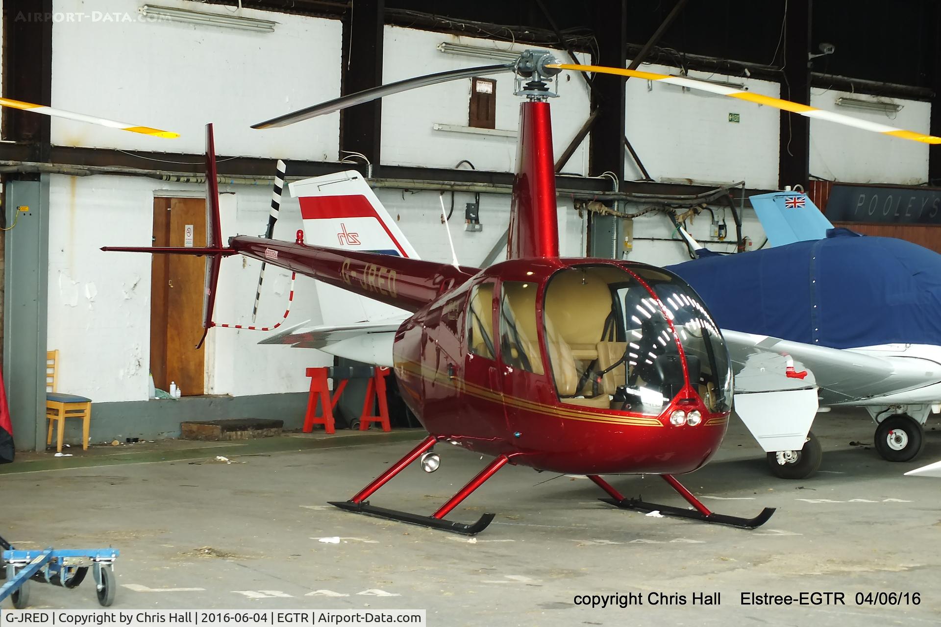 G-JRED, 2006 Robinson R44 Raven II C/N 11286, at Elstree