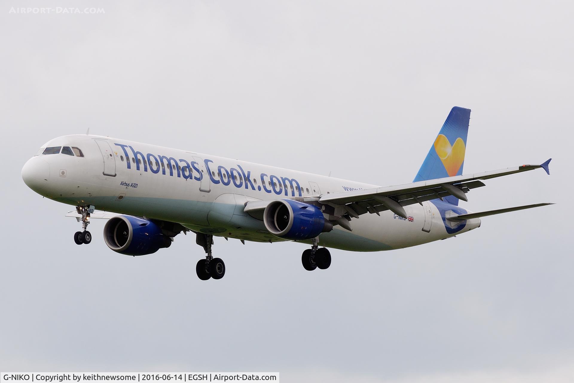 G-NIKO, 2000 Airbus A321-211 C/N 1250, Return Visitor.