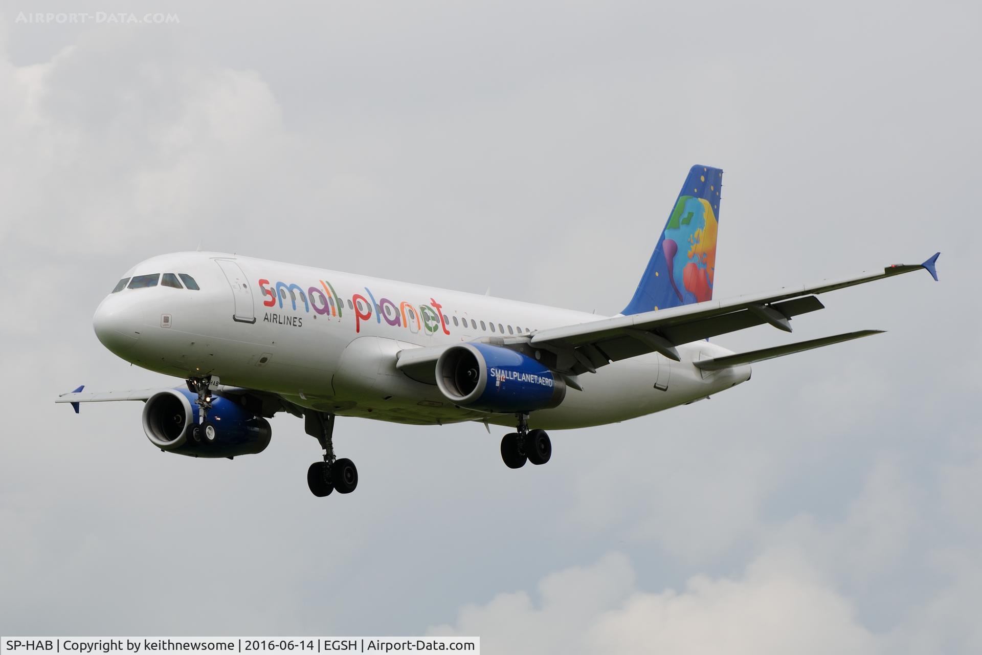 SP-HAB, 2001 Airbus A320-232 C/N 1411, Return Visitor.