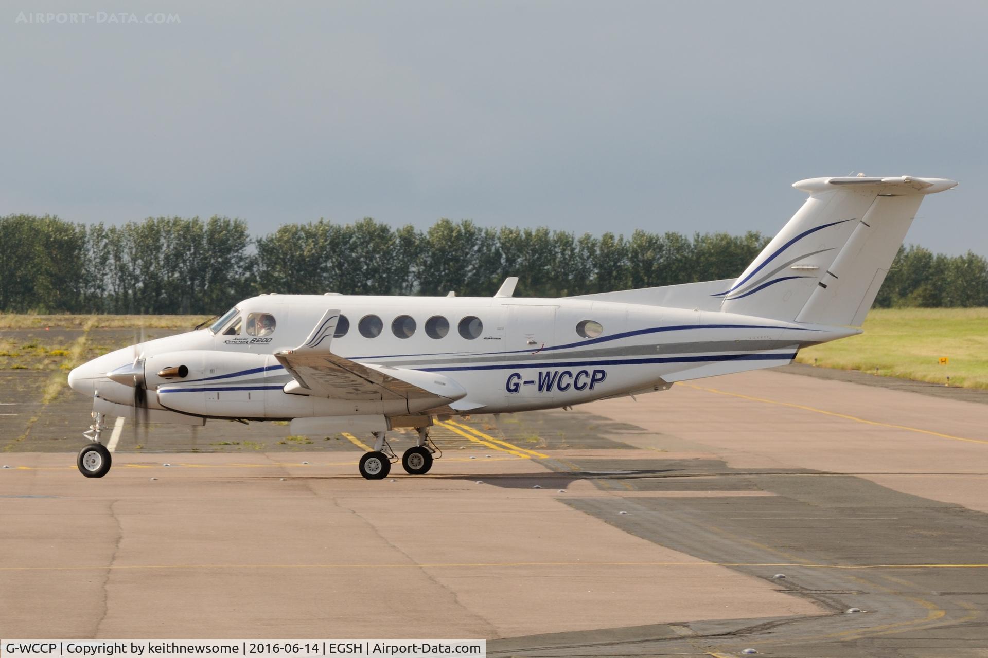 G-WCCP, 1988 Beech B200 Super King Air King Air C/N BB-1295, Nice Visitor.