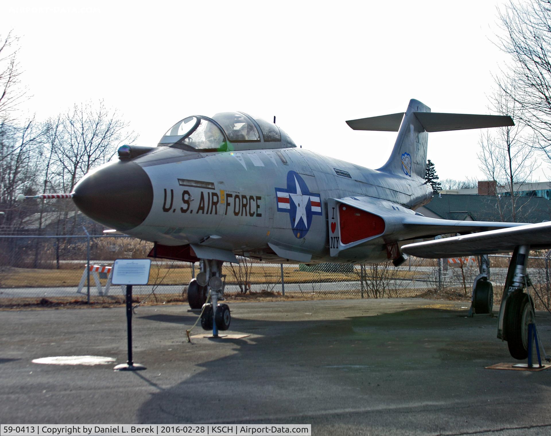 59-0413, 1959 McDonnell F-101F Voodoo C/N 737, Nice exhibit at ESAM