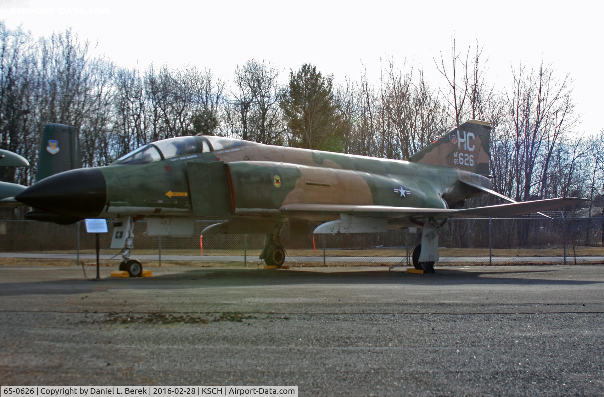 65-0626, 1965 McDonnell F-4D Phantom II C/N 1588, Now on exhibit at the Empire State Aerosciences Museum