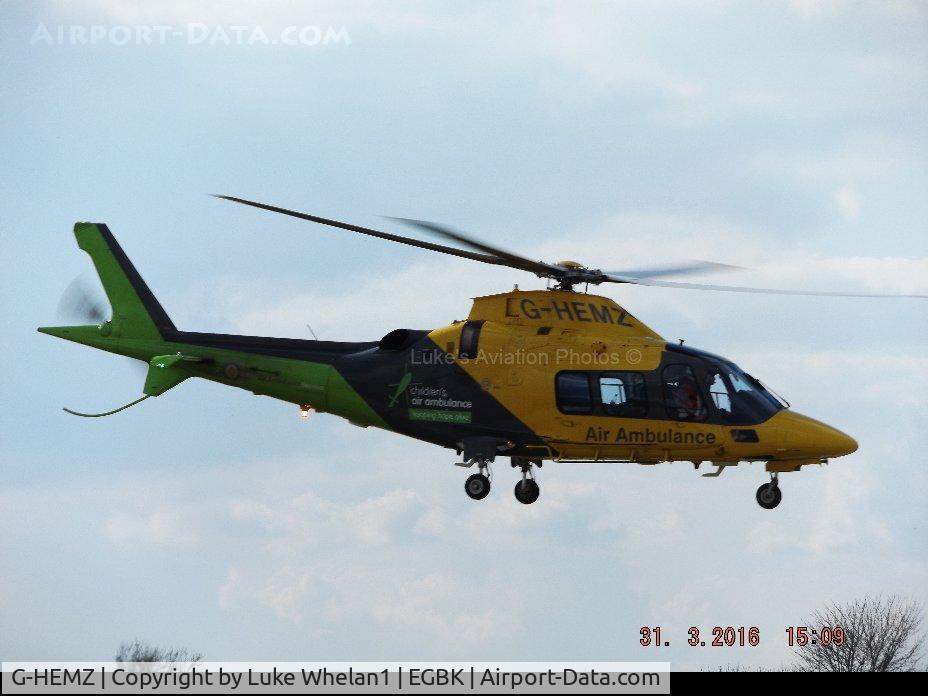 G-HEMZ, 2009 Agusta A-109S Grand C/N 22156, Refuelling at Sywell Aerodrome.
