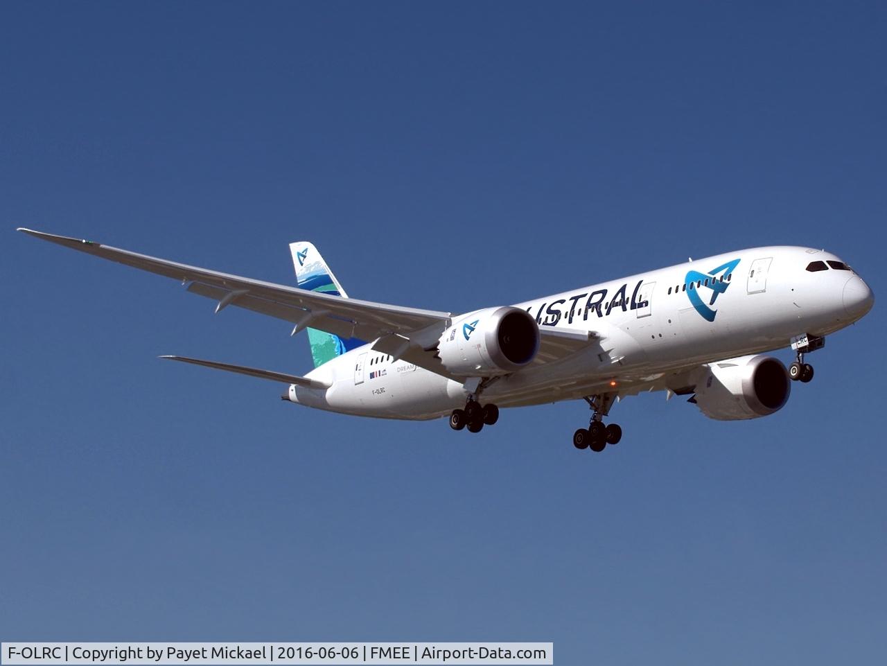 F-OLRC, 2016 Boeing 787-8 Dreamliner Dreamliner C/N 34510, Final for rwy 30