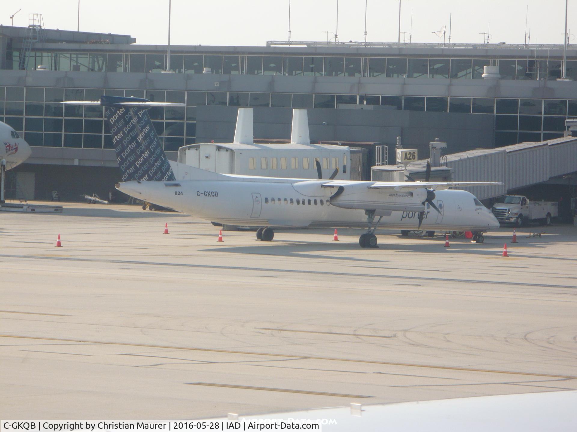 C-GKQB, 2011 De Havilland Canada DHC-8-402Q Dash 8 C/N 4359, Porter DHC 8