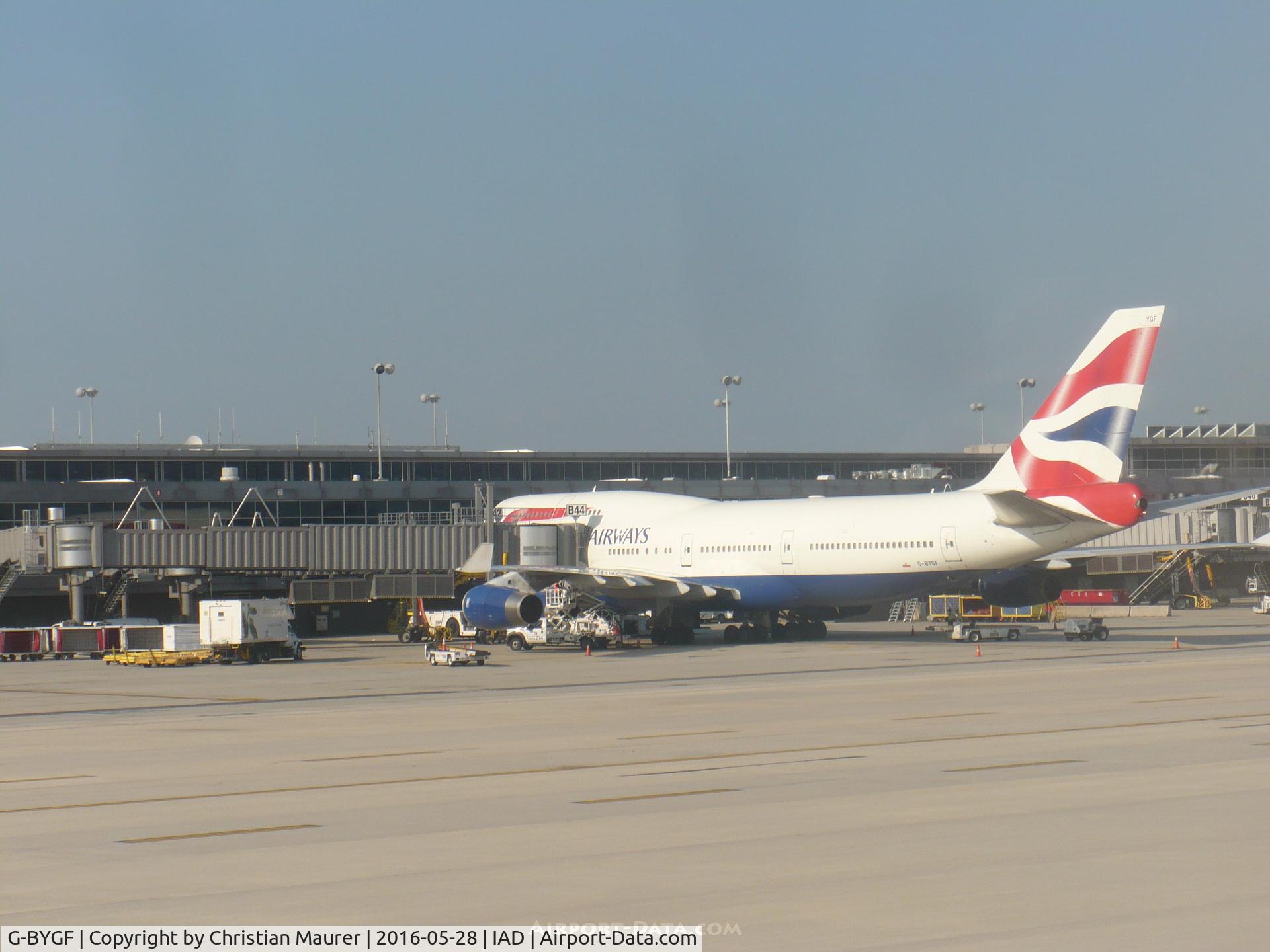 G-BYGF, 1999 Boeing 747-436 C/N 25824, British Airways 747-436