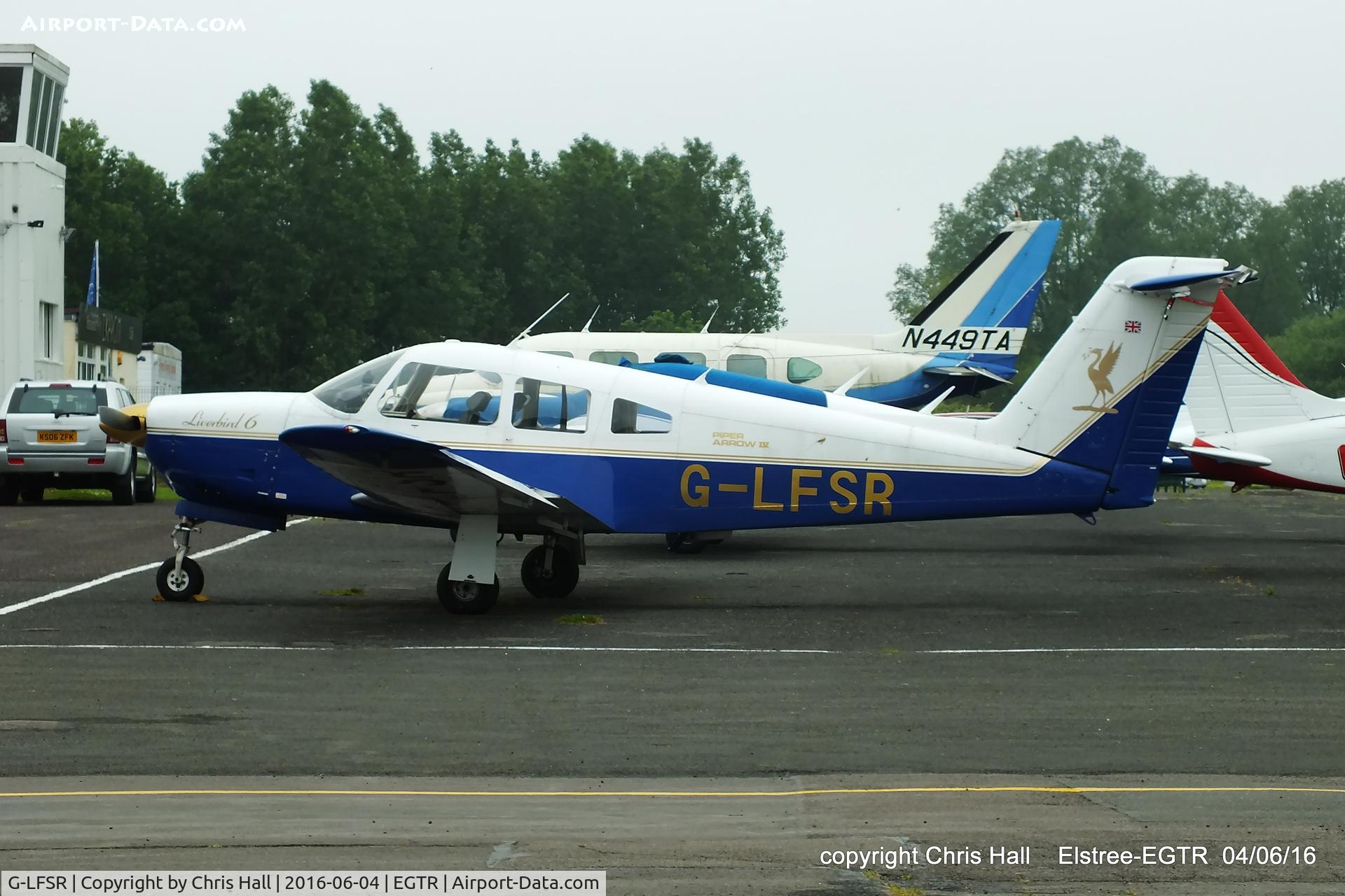 G-LFSR, 1979 Piper PA-28RT-201 Arrow IV Arrow IV C/N 28R-7918091, at Elstree