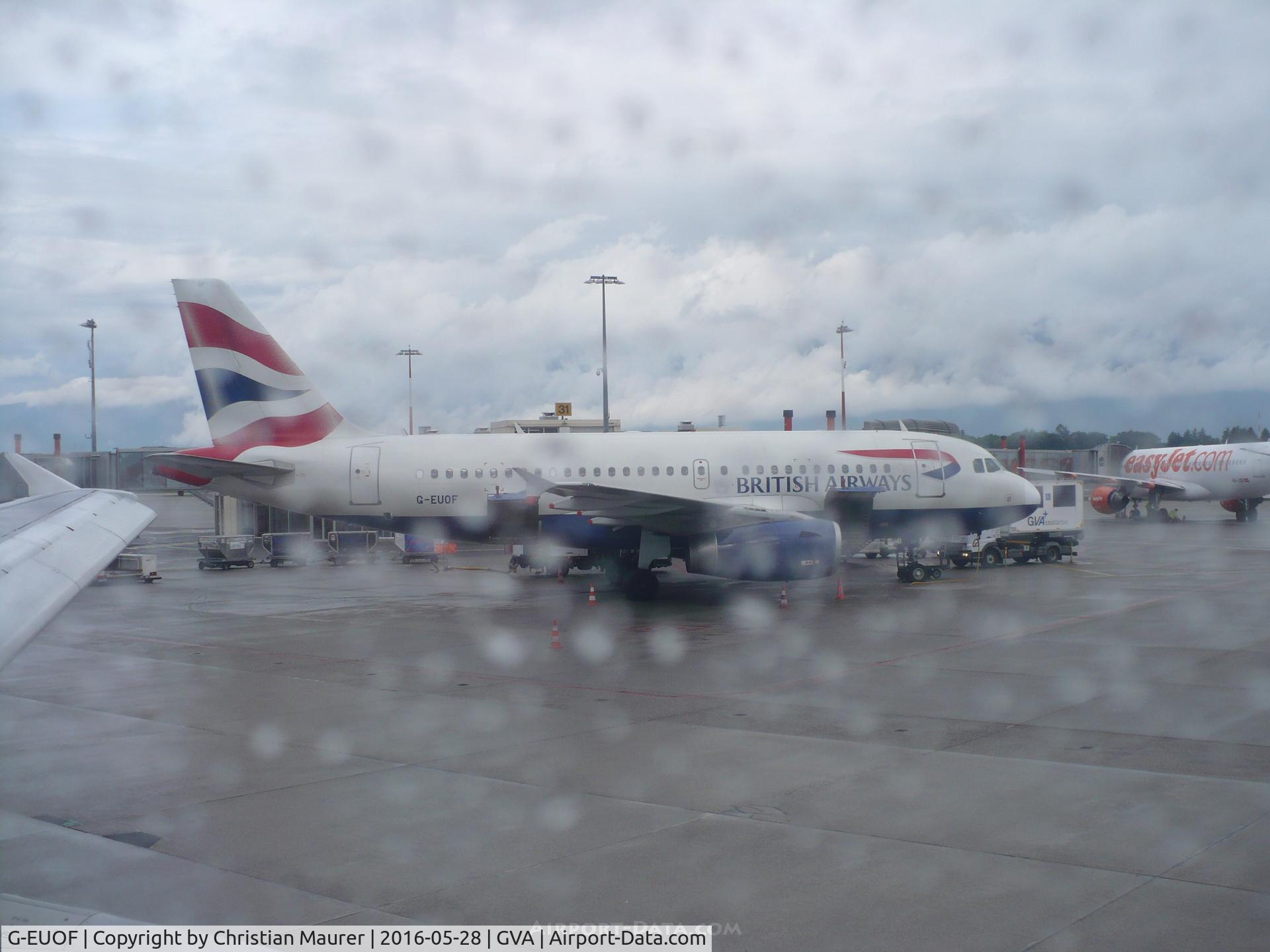G-EUOF, 2001 Airbus A319-131 C/N 1590, British A319