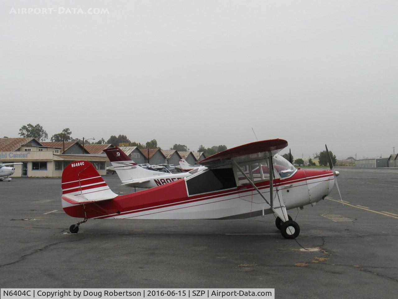 N6404C, Aeronca 7BCM C/N 7BCM-296, Aeronca 7BCM CHAMPION, Continental C85 85 Hp, same as wartime L-16.