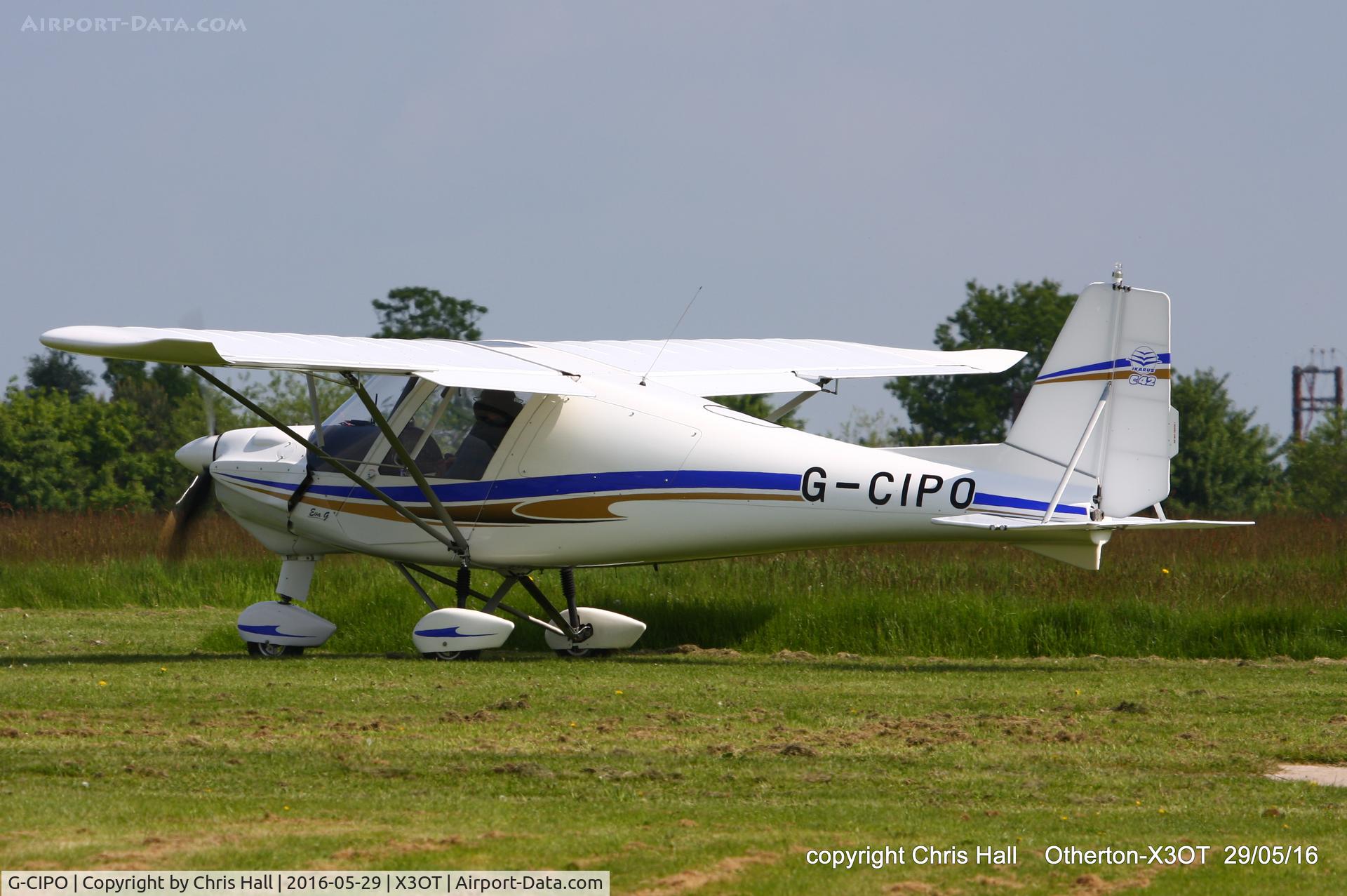 G-CIPO, 2015 Comco Ikarus C42 FB80 Bravo C/N 1503-7368, at Otherton