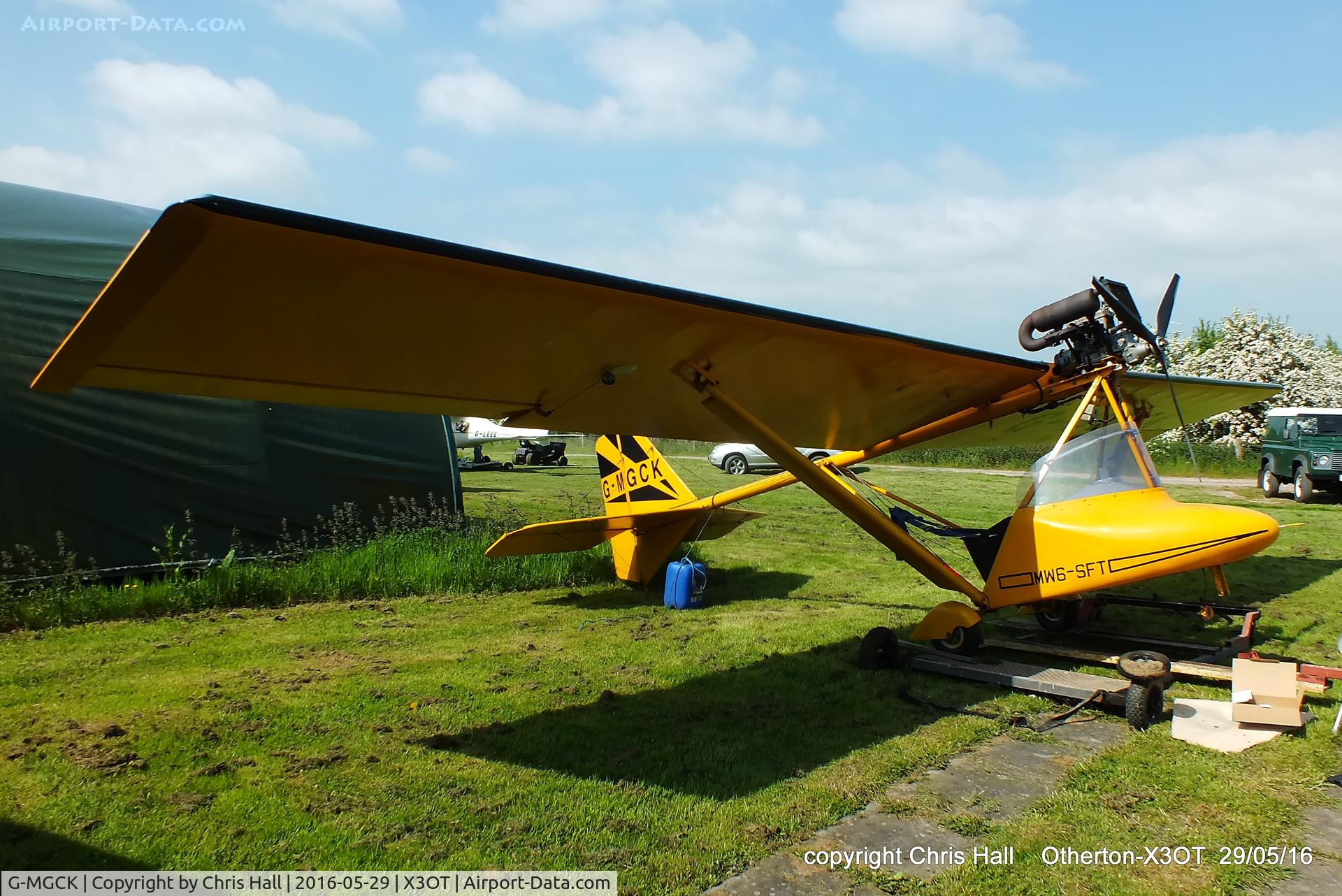 G-MGCK, 1993 Whittaker MW-6 Merlin C/N PFA 164-11262, at Otherton