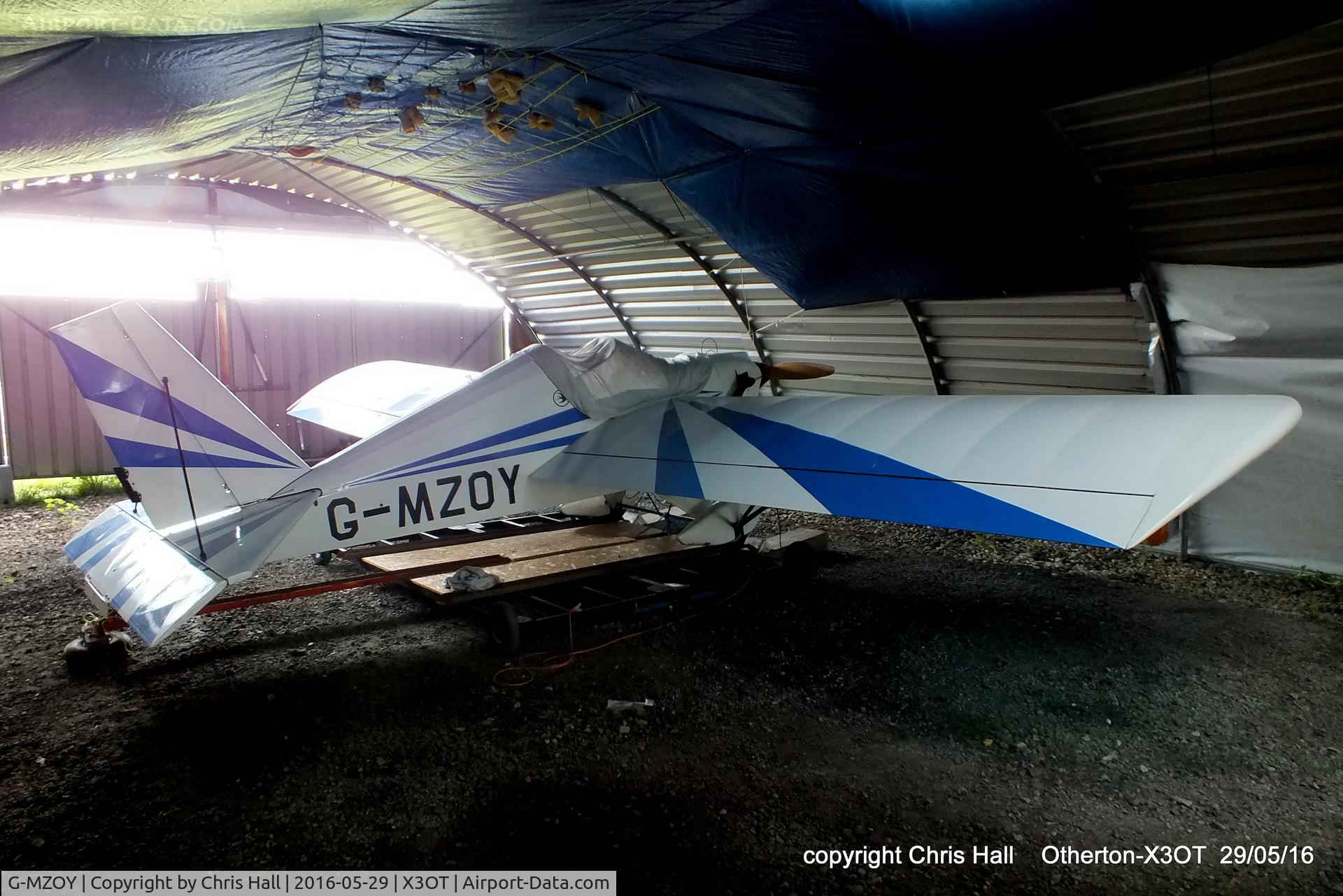G-MZOY, 1993 Team Mini-Max 91 C/N PFA 186-12526, at Otherton