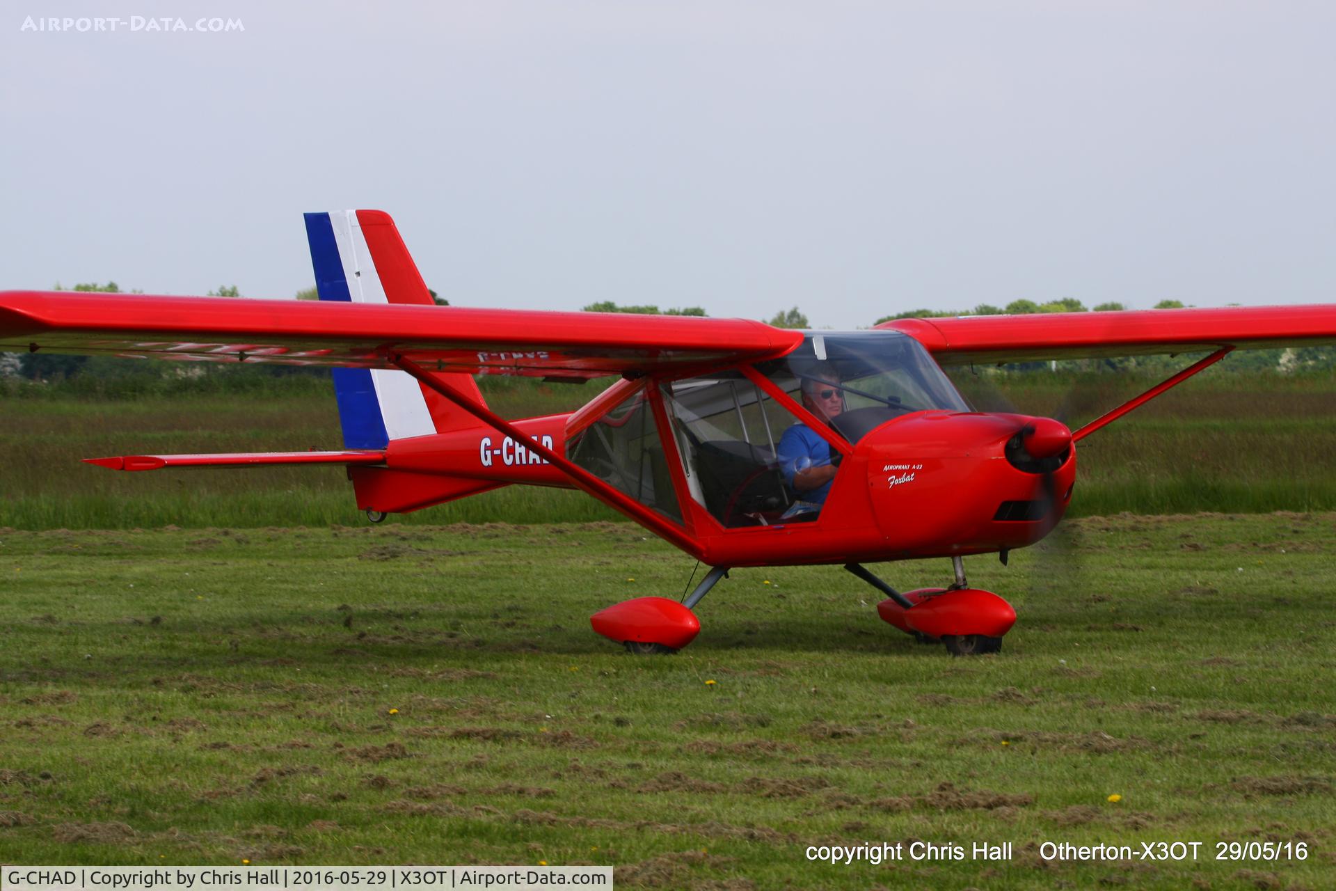 G-CHAD, 2002 Aeroprakt A-22 Foxbat C/N PFA 317-13909, at Otherton