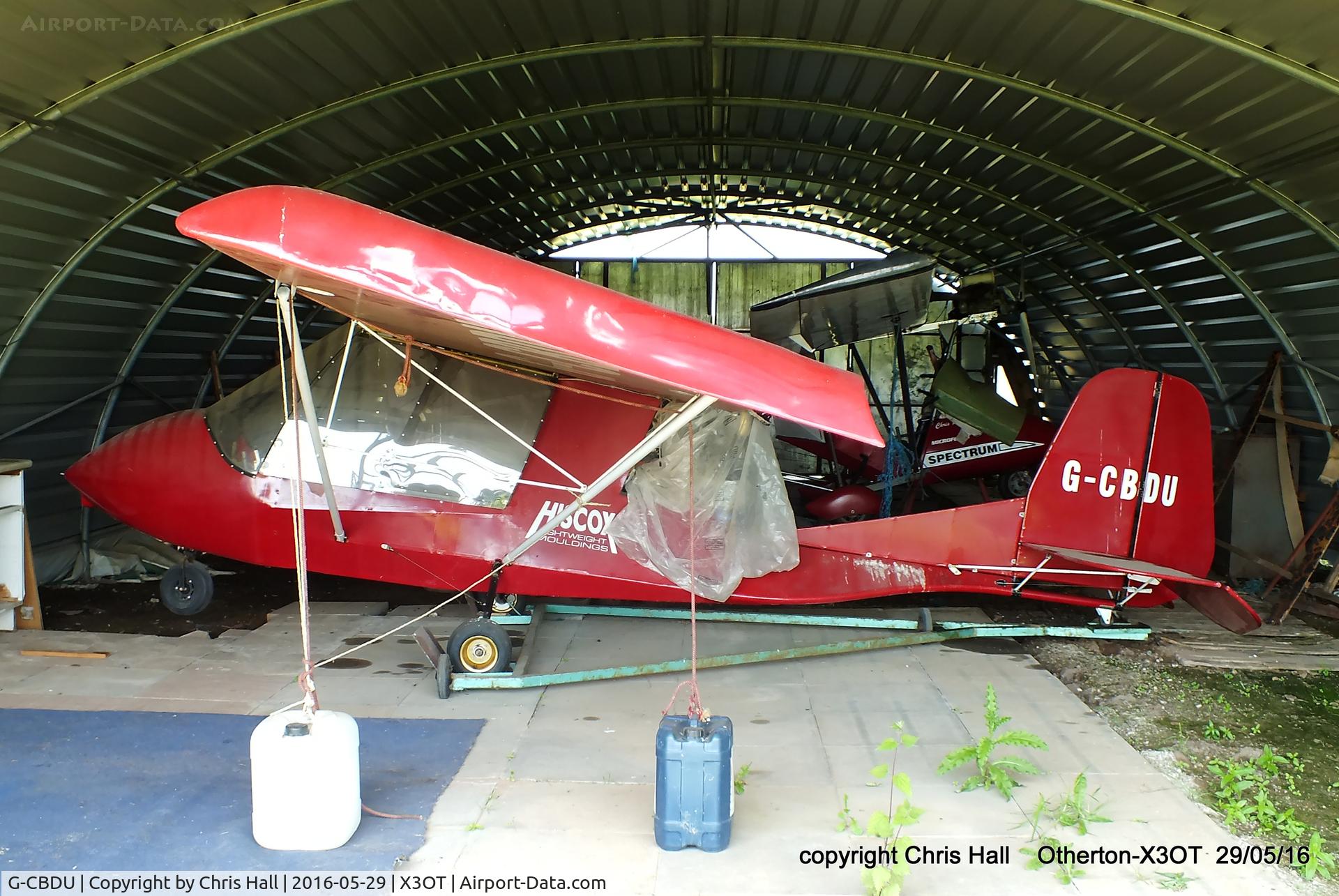 G-CBDU, 2001 Quad City Challenger II C/N PFA 177-13000, at Otherton