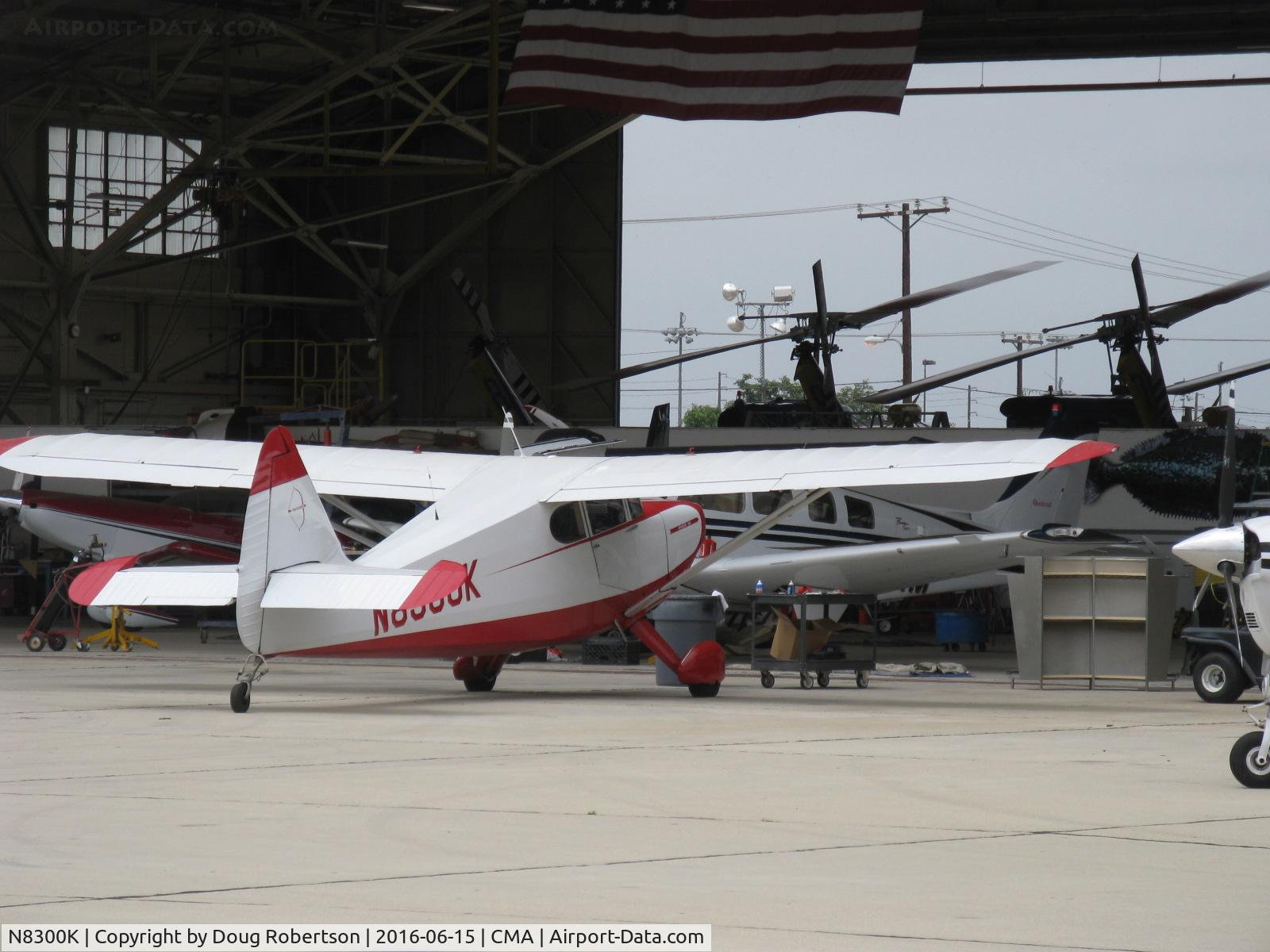 N8300K, Stinson 108-1 Voyager C/N 108-1300, Stinson 108-1 VOYAGER, Franklin 6A150-B3 150 Hp