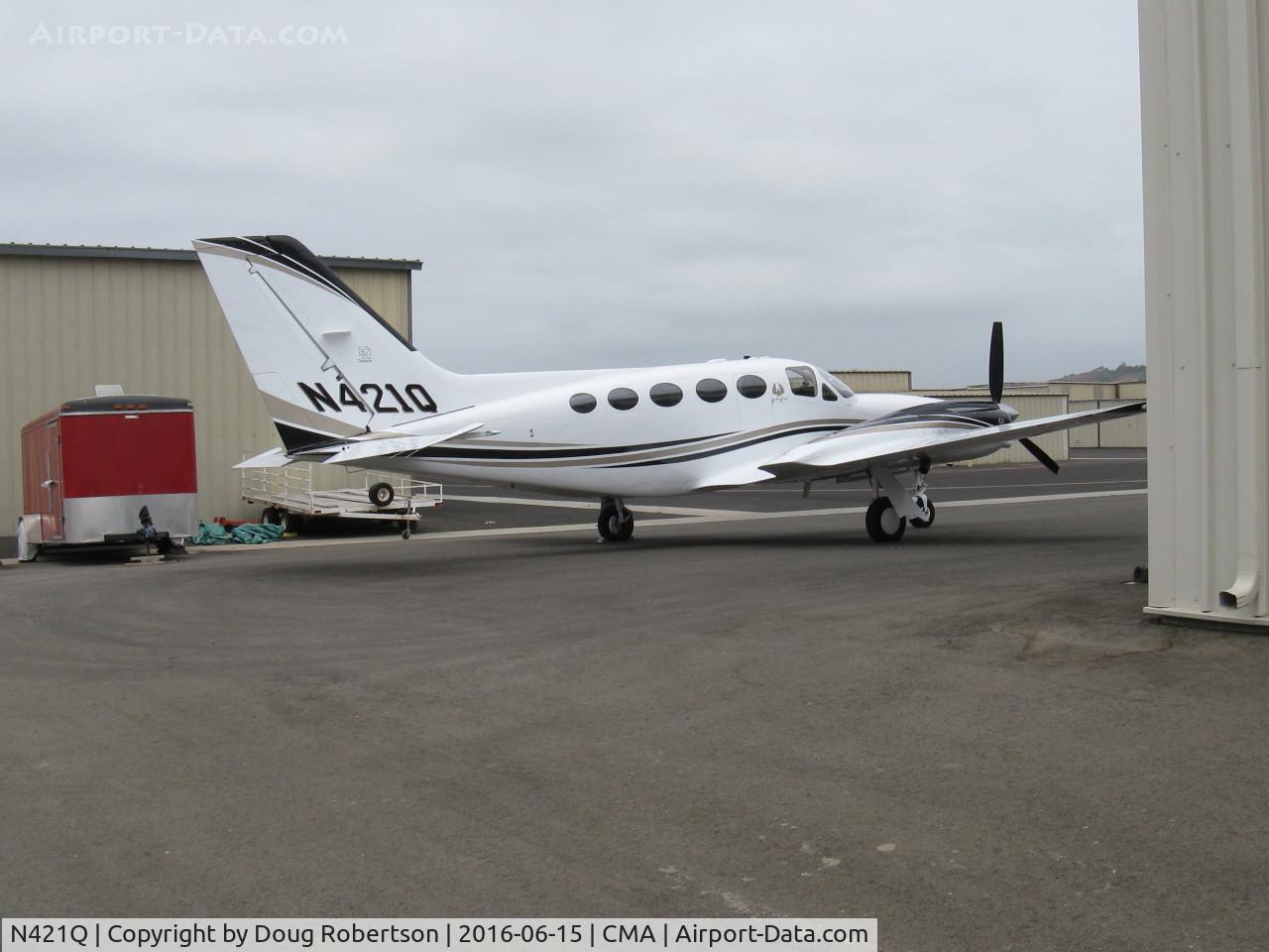 N421Q, Cessna 421C Golden Eagle C/N 421C0303, Cessna 421C GOLDEN EAGLE, two Continental GTSIO-520N geared turbosupercharged 375 Hp each