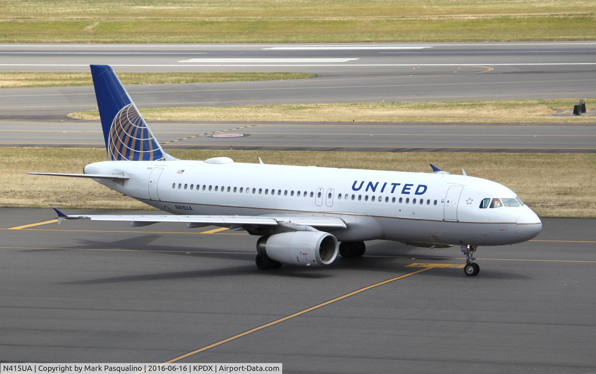 N415UA, 1994 Airbus A320-232 C/N 475, Airbus A320