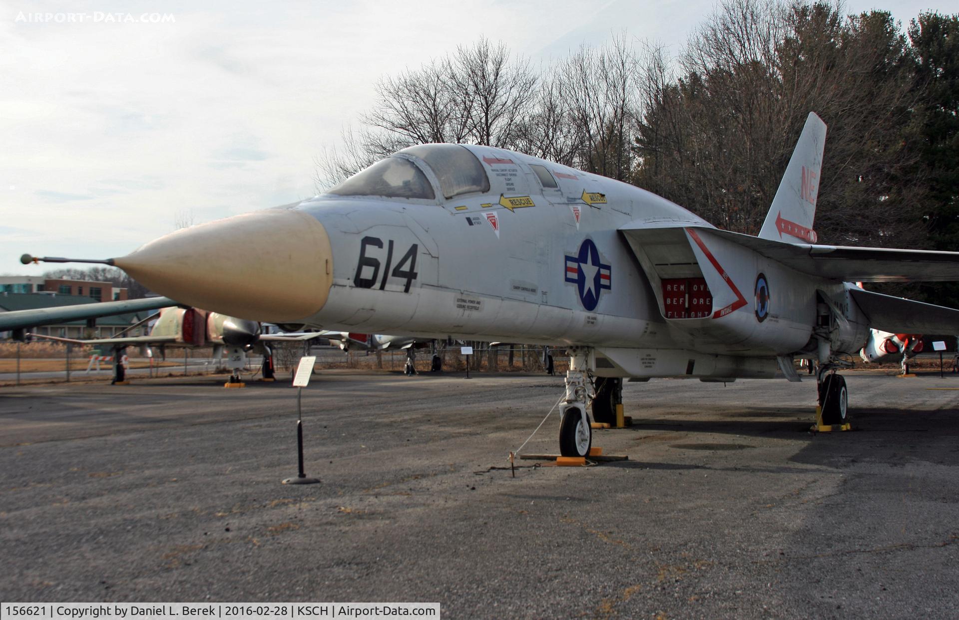 156621, North American RA-5C Vigilante C/N NR316-14, Formerly aboard the USS Intrepid, this aircraft now resides at the Empire State Aerosciences Museum.