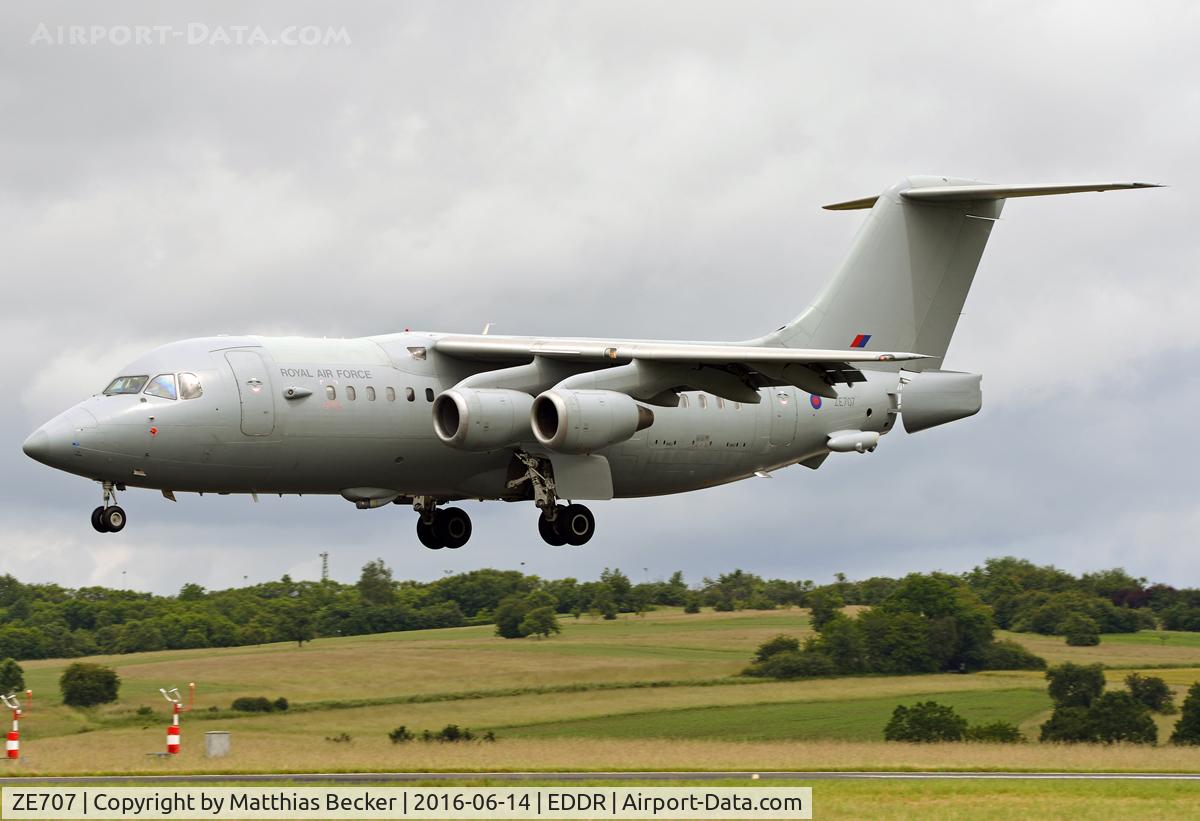 ZE707, 1991 British Aerospace BAe.146-200QC Quick Change C/N E2188, ZE707