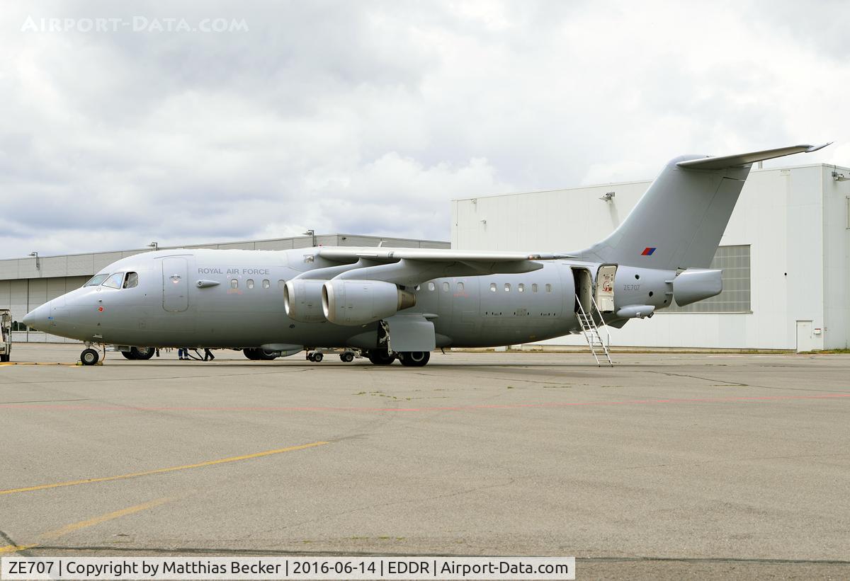 ZE707, 1991 British Aerospace BAe.146-200QC Quick Change C/N E2188, ZE707