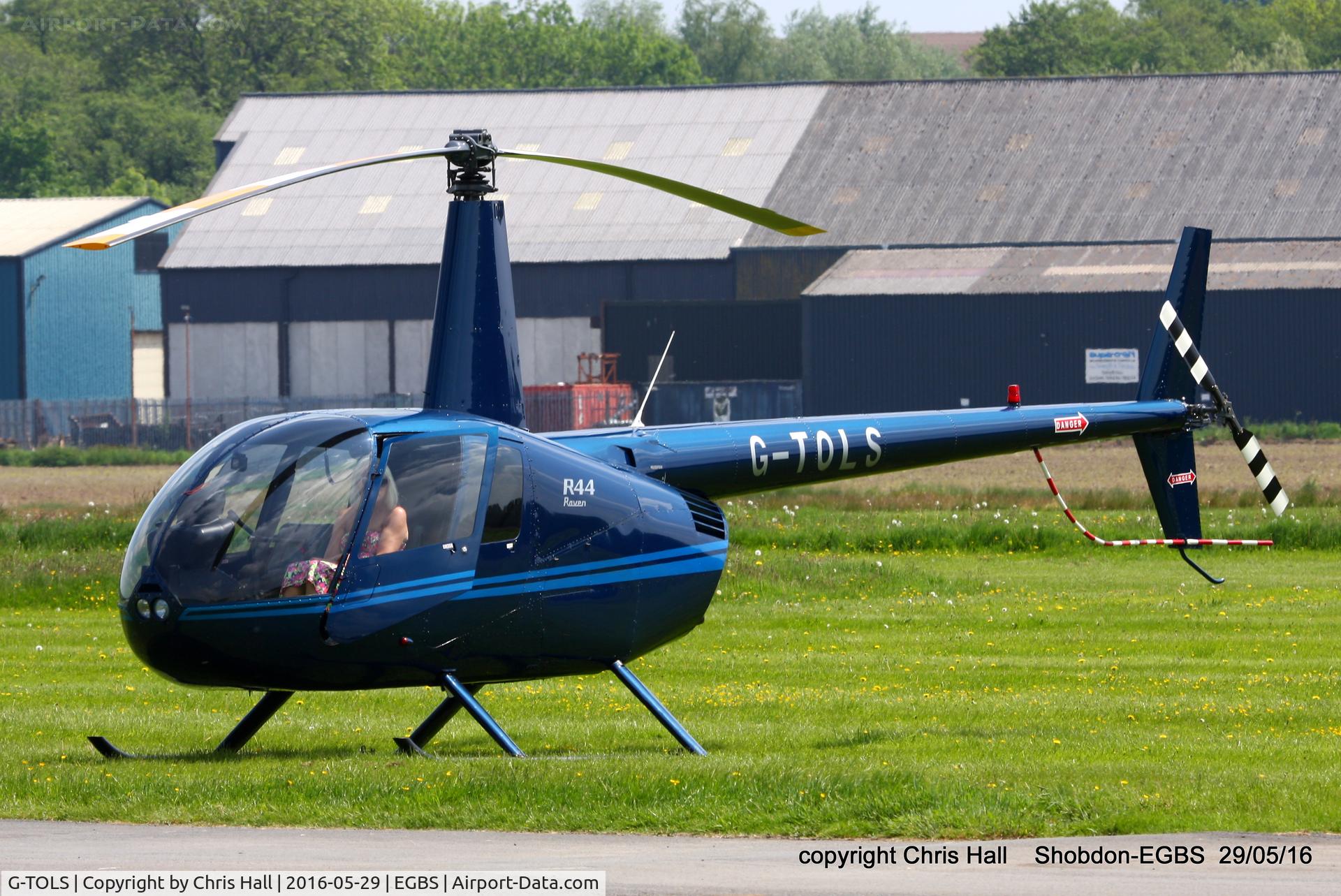 G-TOLS, 2002 Robinson R44  Raven II C/N 1194, at Shobdon