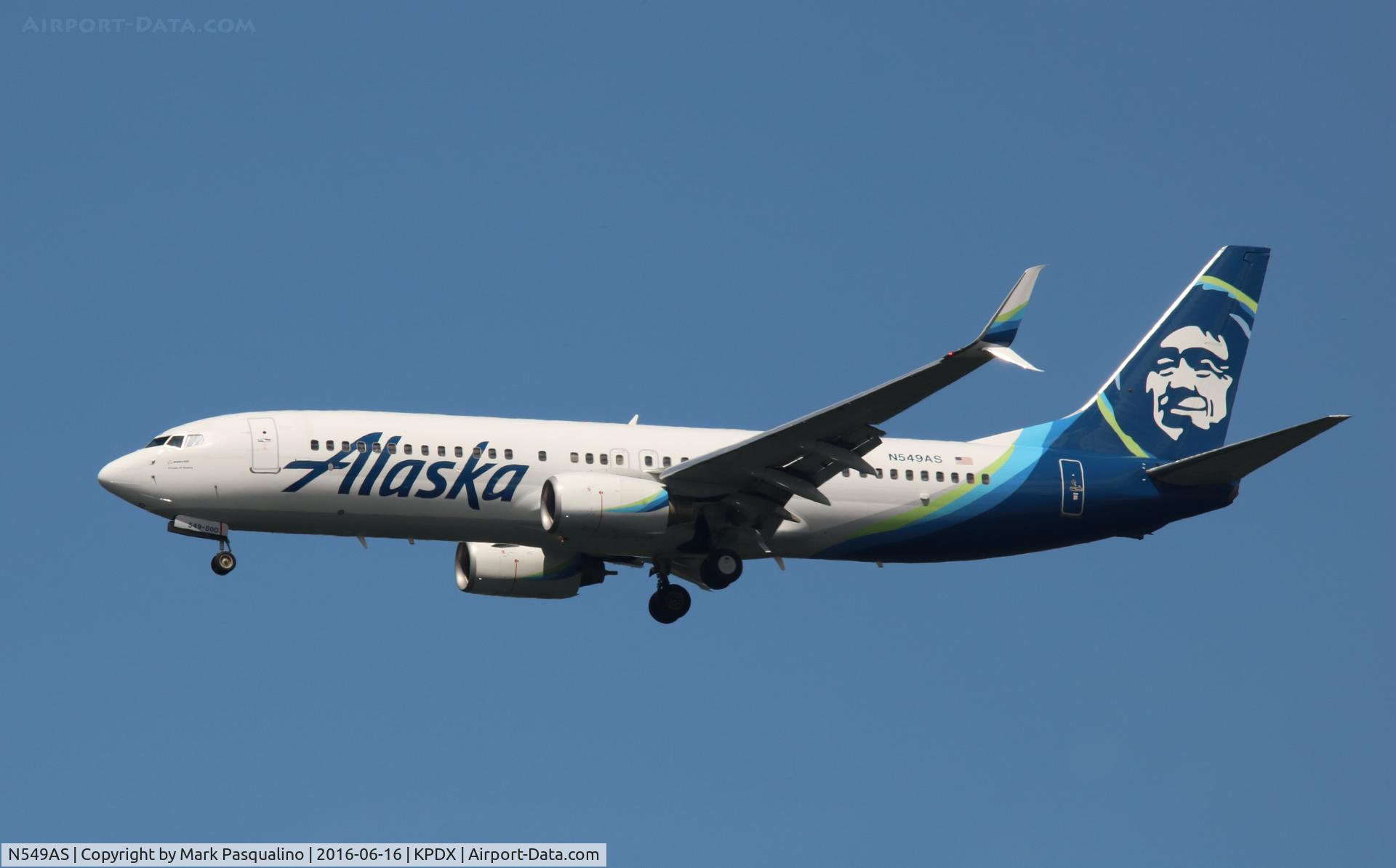 N549AS, 2005 Boeing 737-8FH C/N 30824, Boeing 737-800