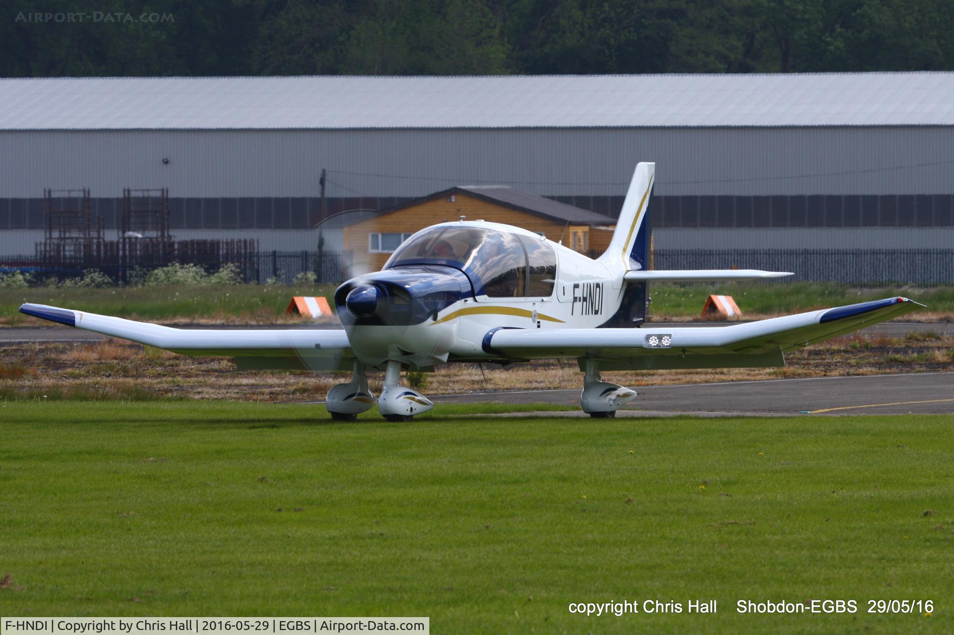 F-HNDI, Robin DR-400-140B Major C/N 2663, at Shobdon