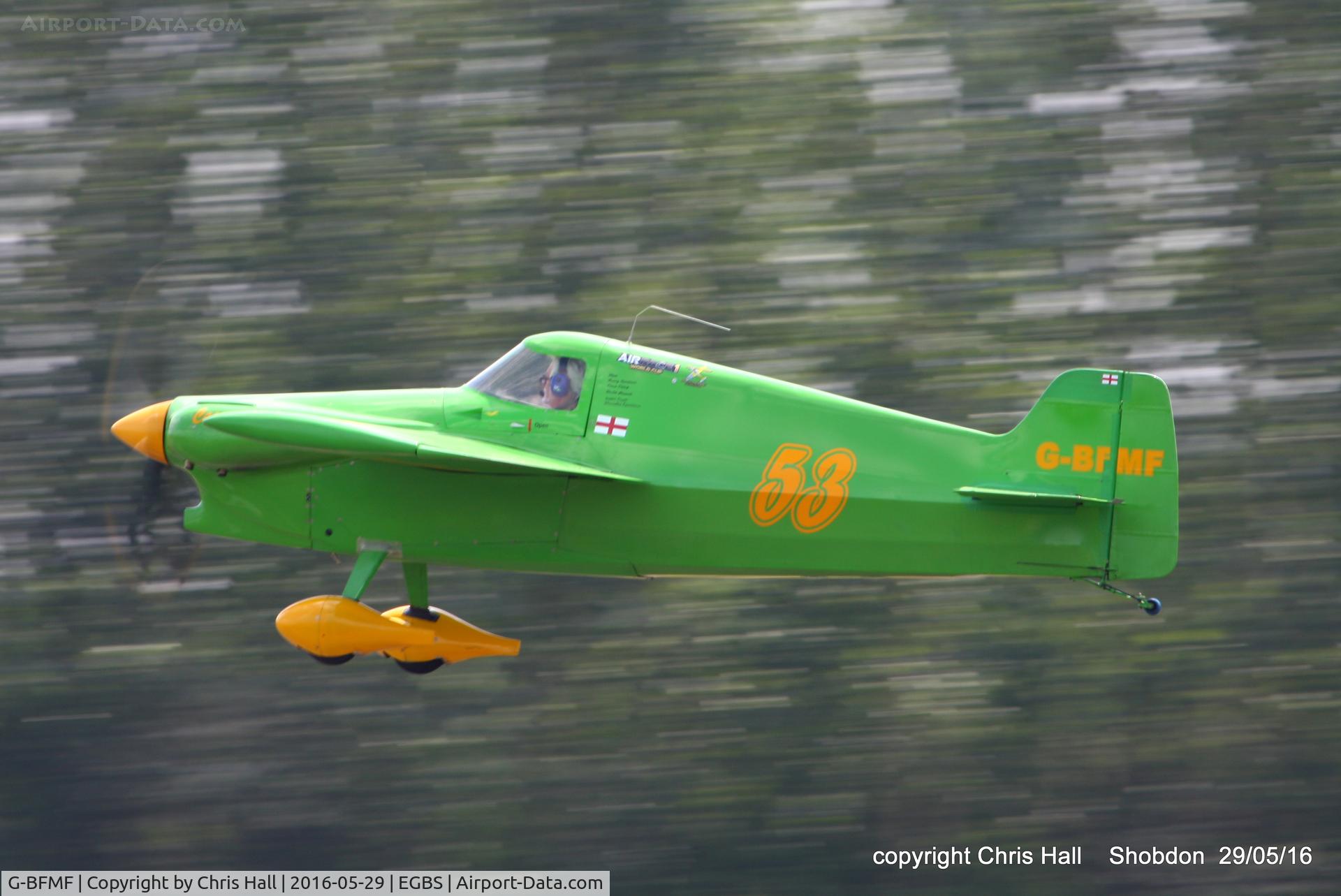 G-BFMF, 1982 Cassutt IIIM Racer C/N PFA 034-10147, at Shobdon