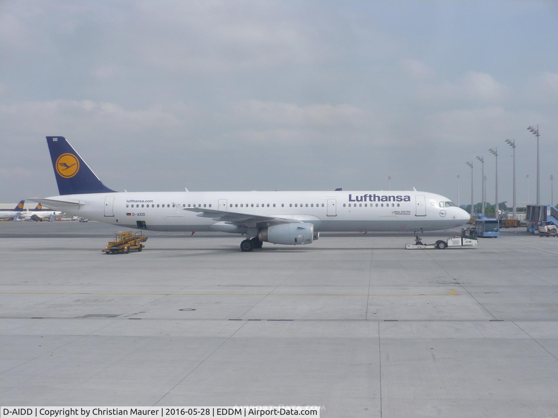 D-AIDD, 2010 Airbus A321-231 C/N 4585, Lufthansa A321