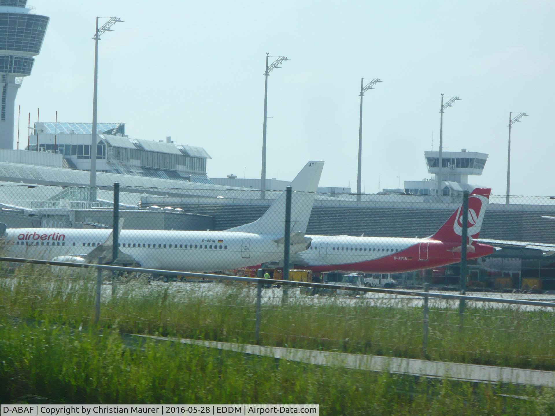 D-ABAF, 2001 Boeing 737-86J C/N 30878, Air Berlin 738