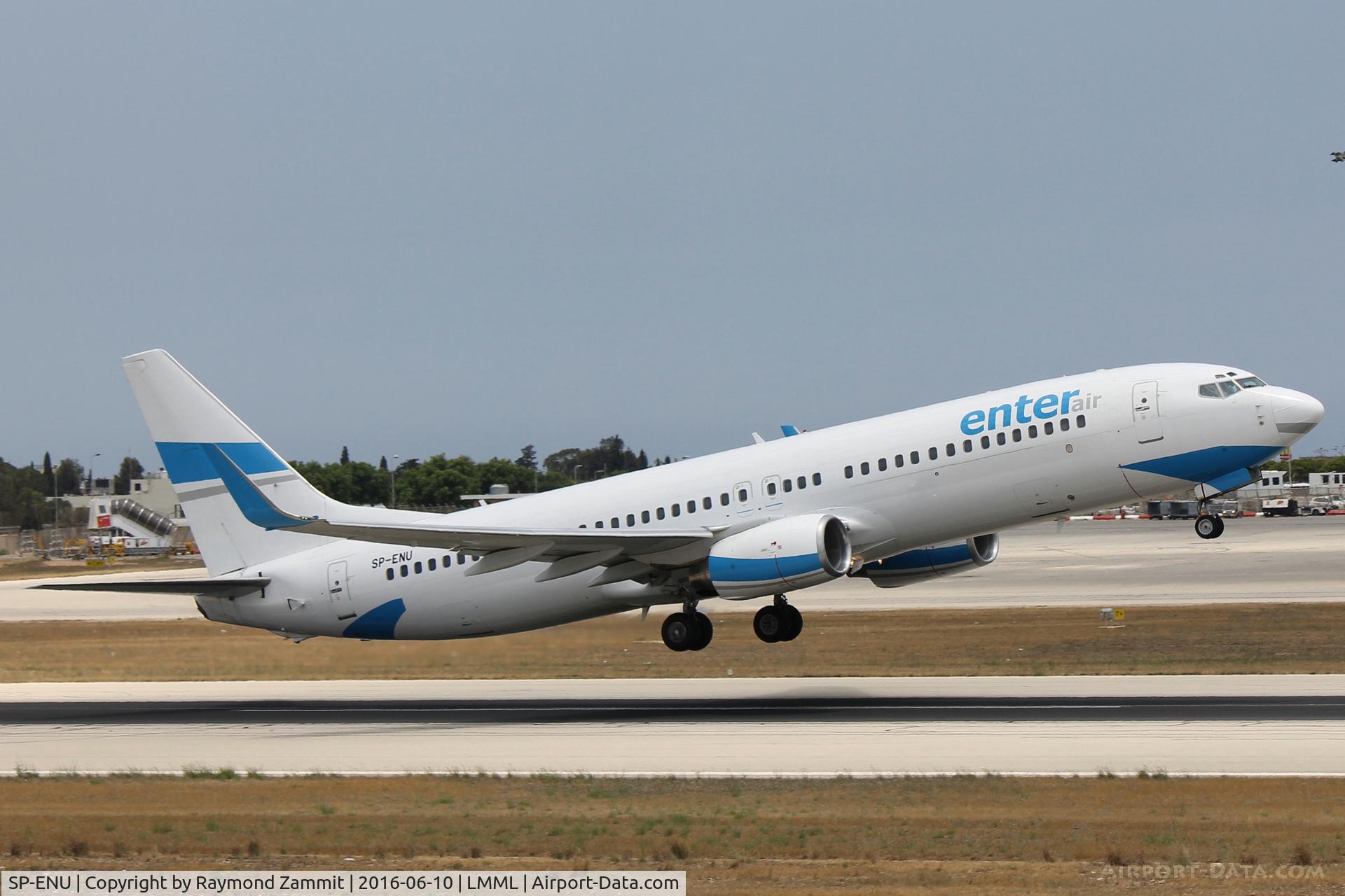 SP-ENU, 2001 Boeing 737-83N C/N 30675, B737-800 SP-ENU Enter Air