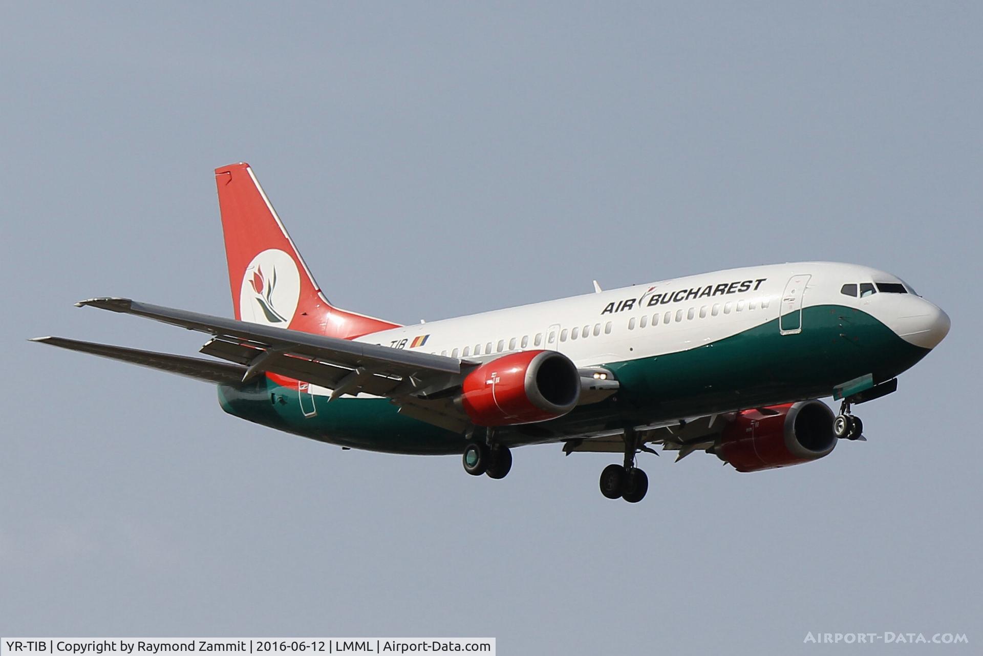 YR-TIB, 1995 Boeing 737-3L9 C/N 27924, B737-300 YR-TIB Air Bucharest