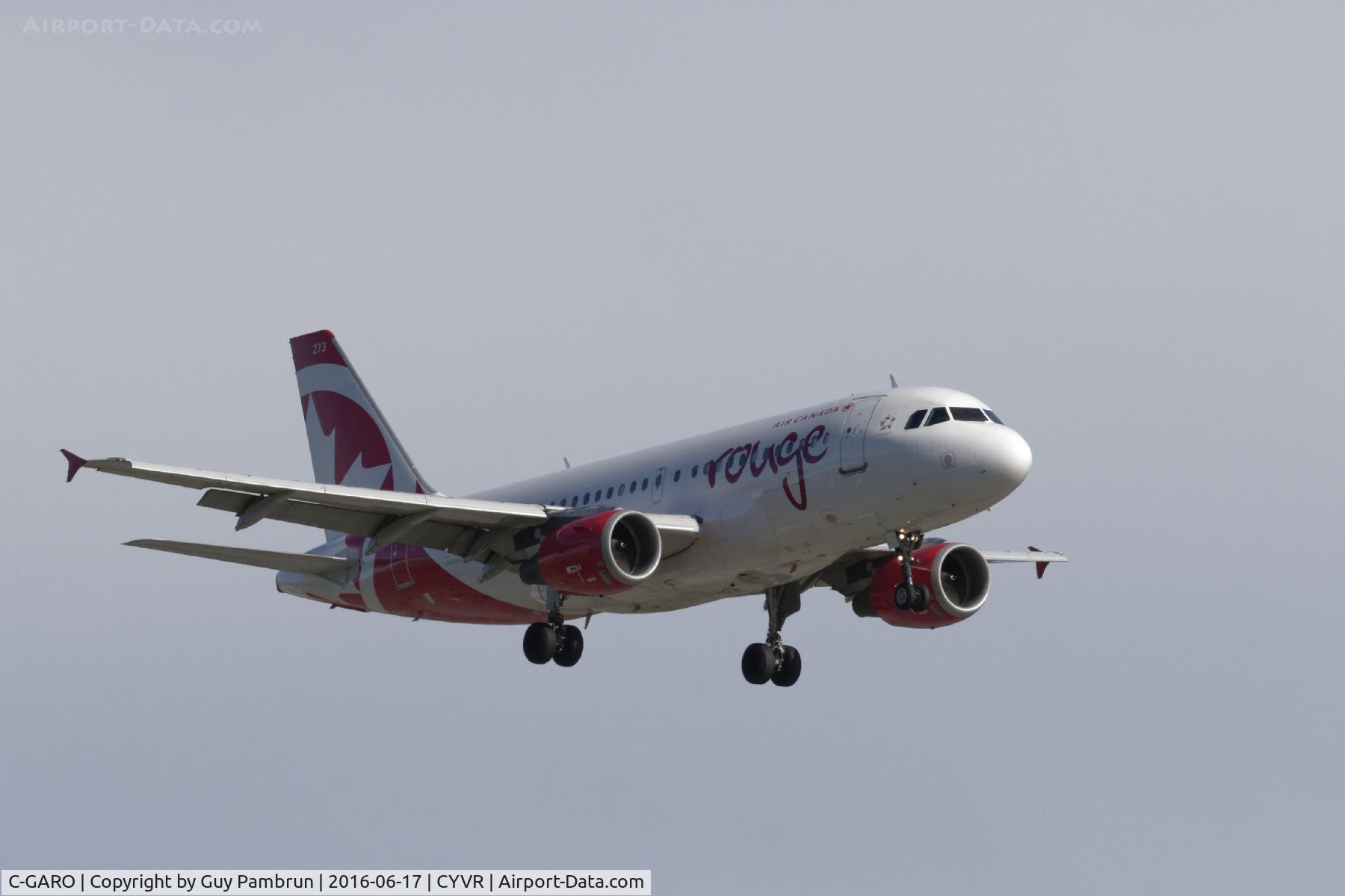 C-GARO, 1997 Airbus A319-114 C/N 757, Landing