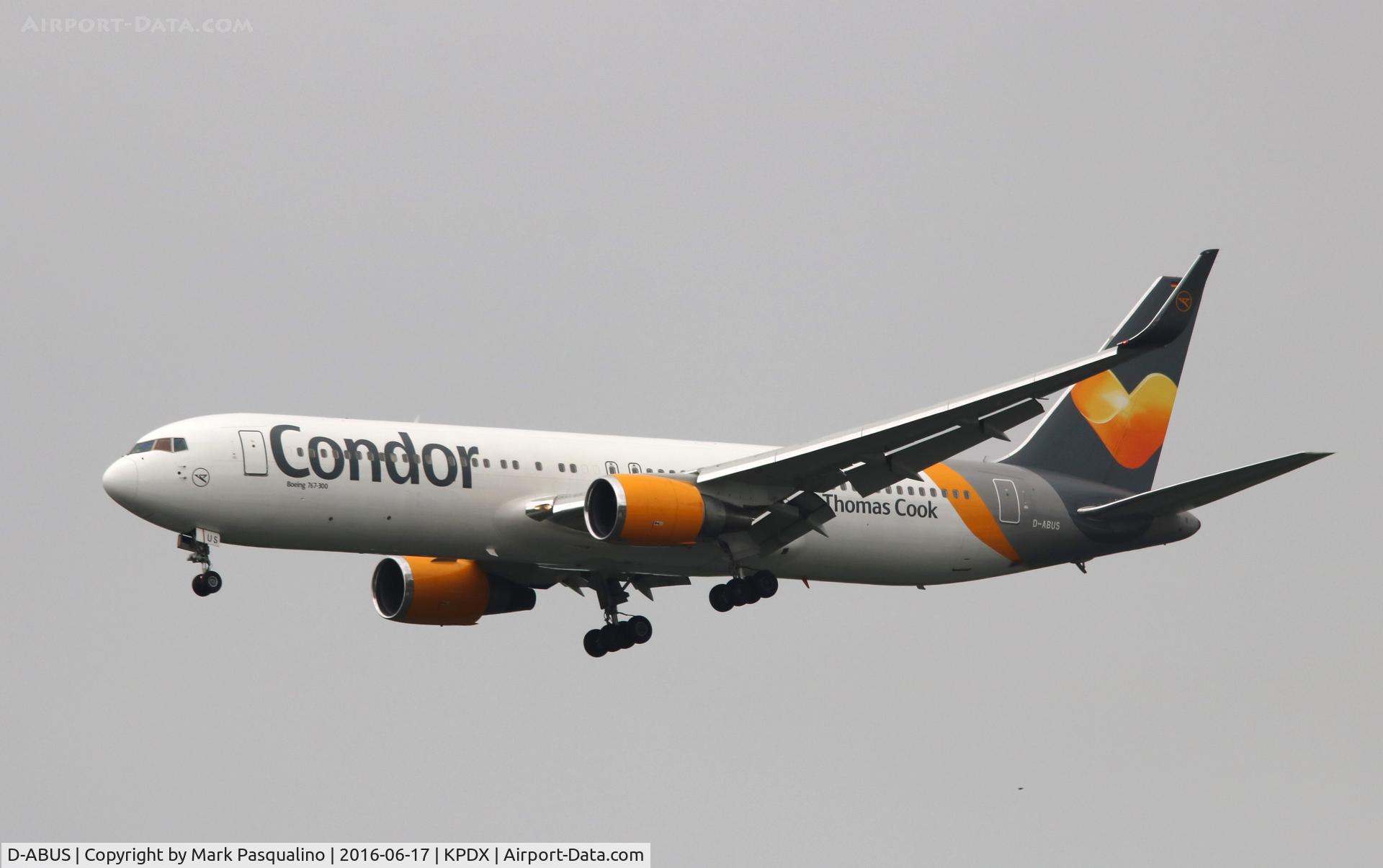 D-ABUS, 2001 Boeing 767-38E/ER C/N 30840, Boeing 767-300ER