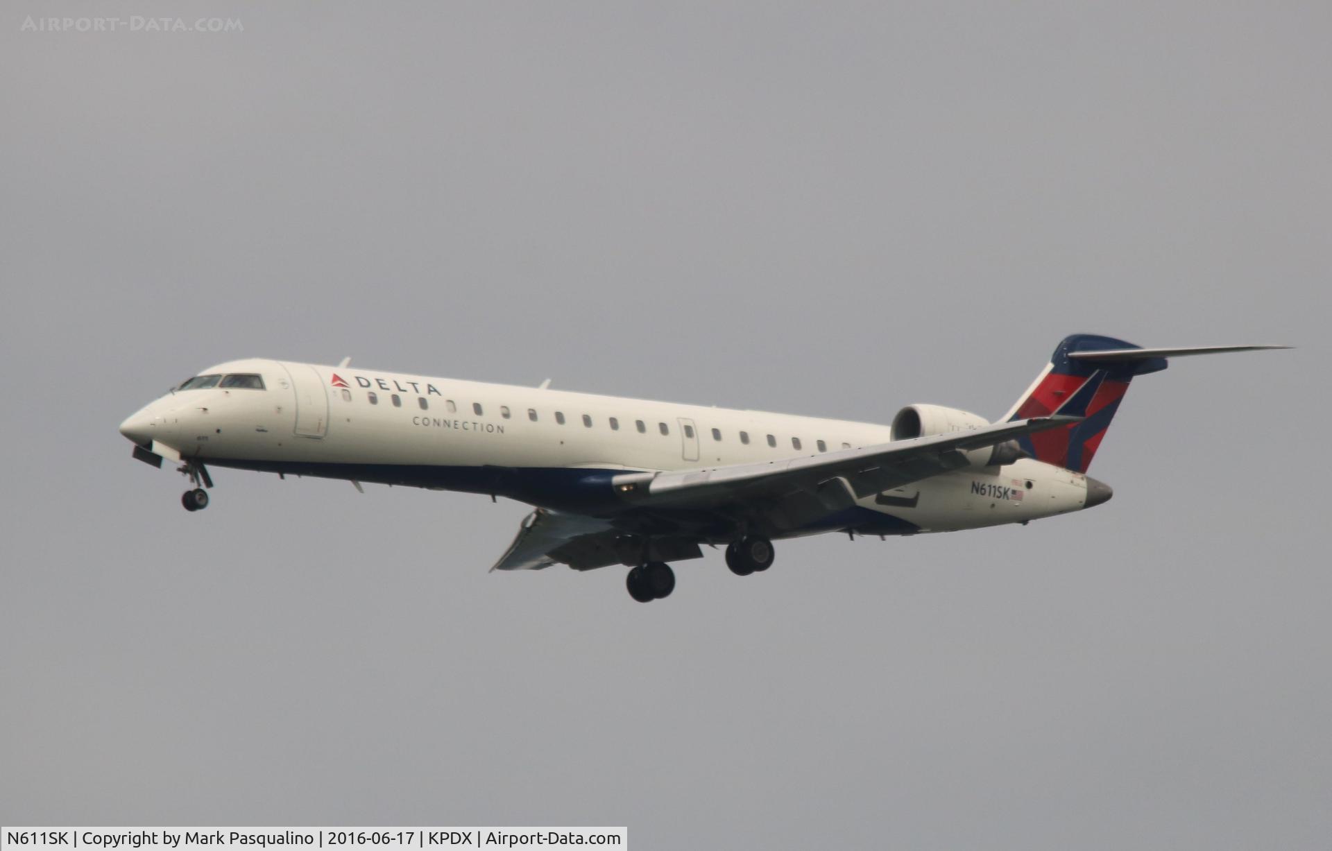 N611SK, 2002 Bombardier CRJ-701 (CL-600-2C10) Regional Jet C/N 10035, CL-600-2C10