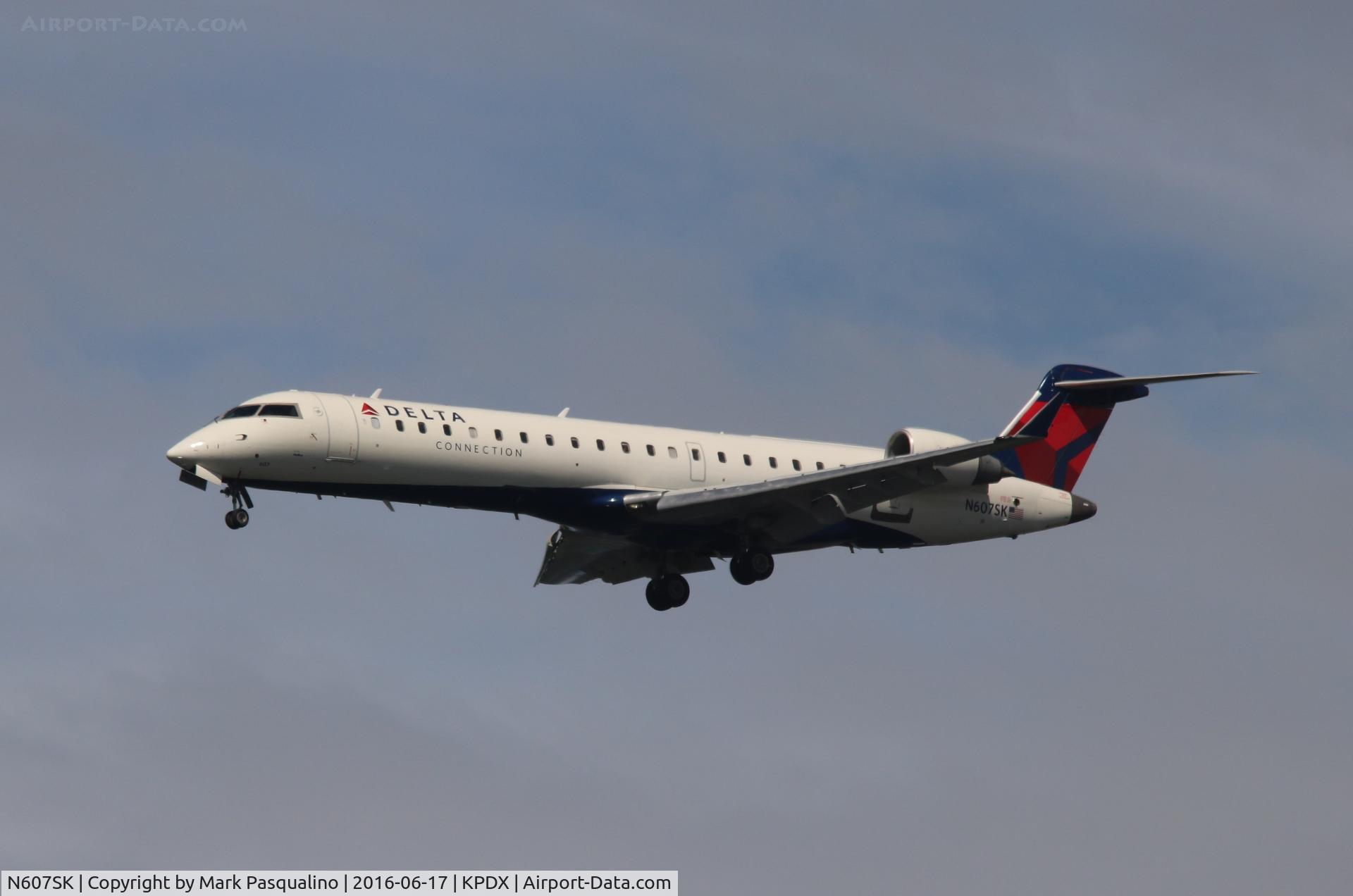 N607SK, 2006 Bombardier CRJ-702 (CL-600-2C10) Regional Jet C/N 10251, CL-600-2C10