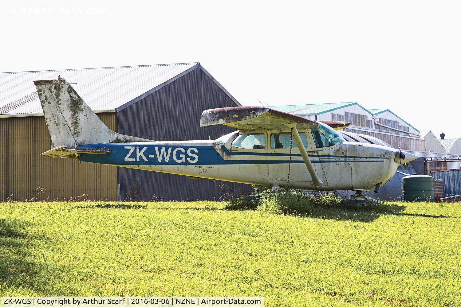 ZK-WGS, Cessna 172K Skyhawk C/N 17257420, ZK-WGS Cessna 172 North Shore Aerodrome Auckland NZ 6th March 2016