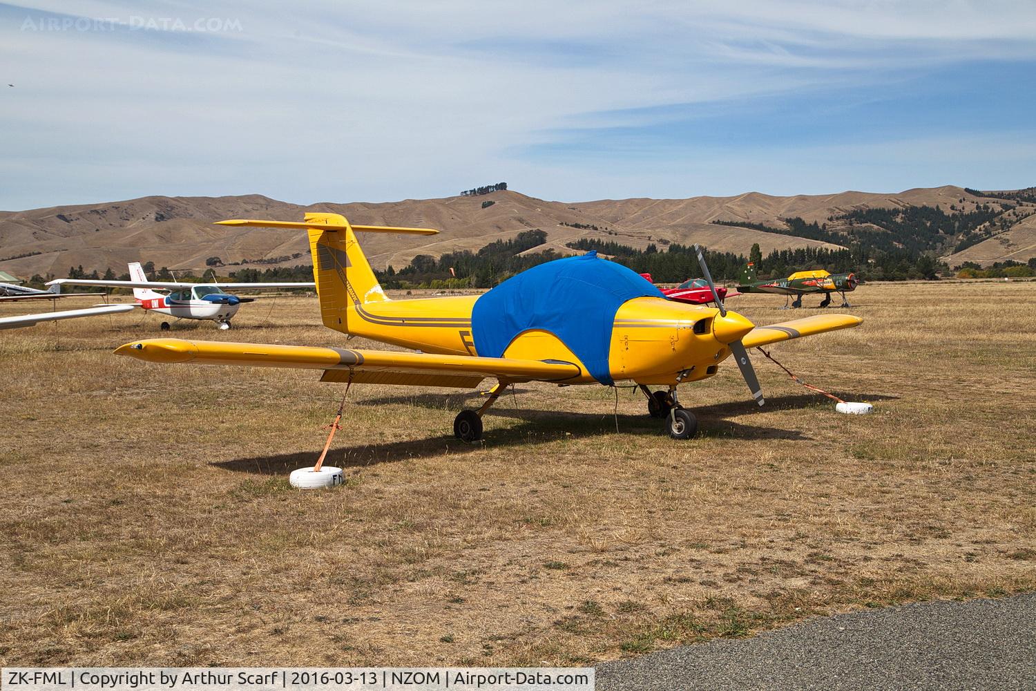 ZK-FML, Piper PA-38-112 Tomahawk Tomahawk C/N 38-78A0595, ZK-FML Omaka Aeroplane NZ 13th March 2016