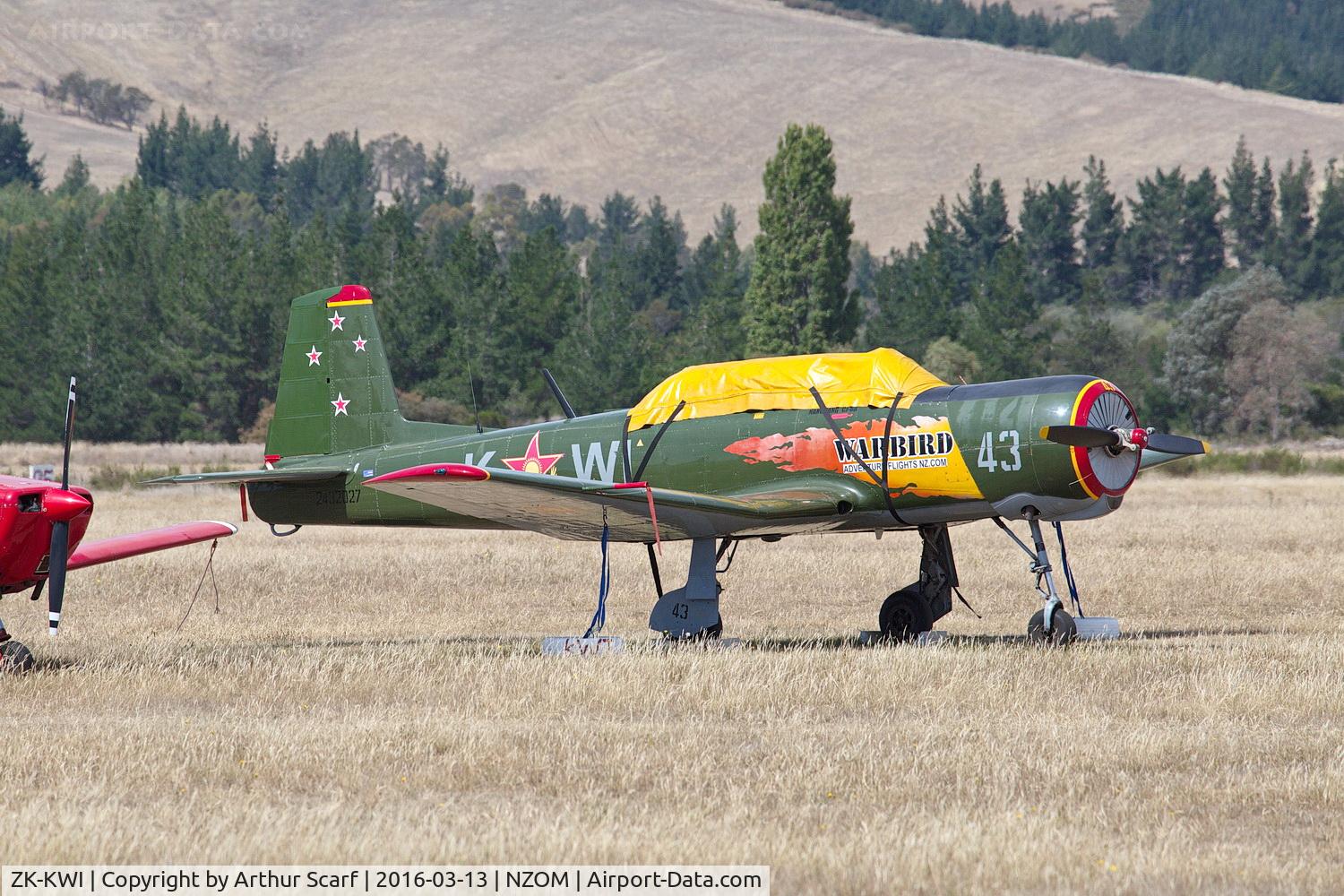 ZK-KWI, 1968 Nanchang CJ-6A C/N 2432027, ZK-KWI 1968 Nanchang CJ-6A Omaka Aerodrome NZ 13th March 2016