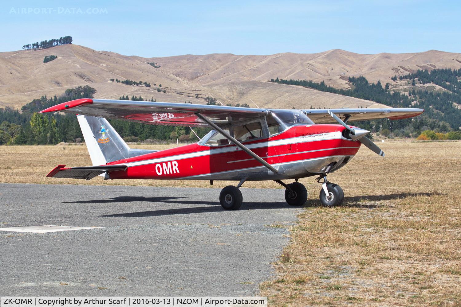 ZK-OMR, 1963 Cessna 172E C/N 17250654, ZK-OMR Omaka Aerodrome NZ 13th March 2016
