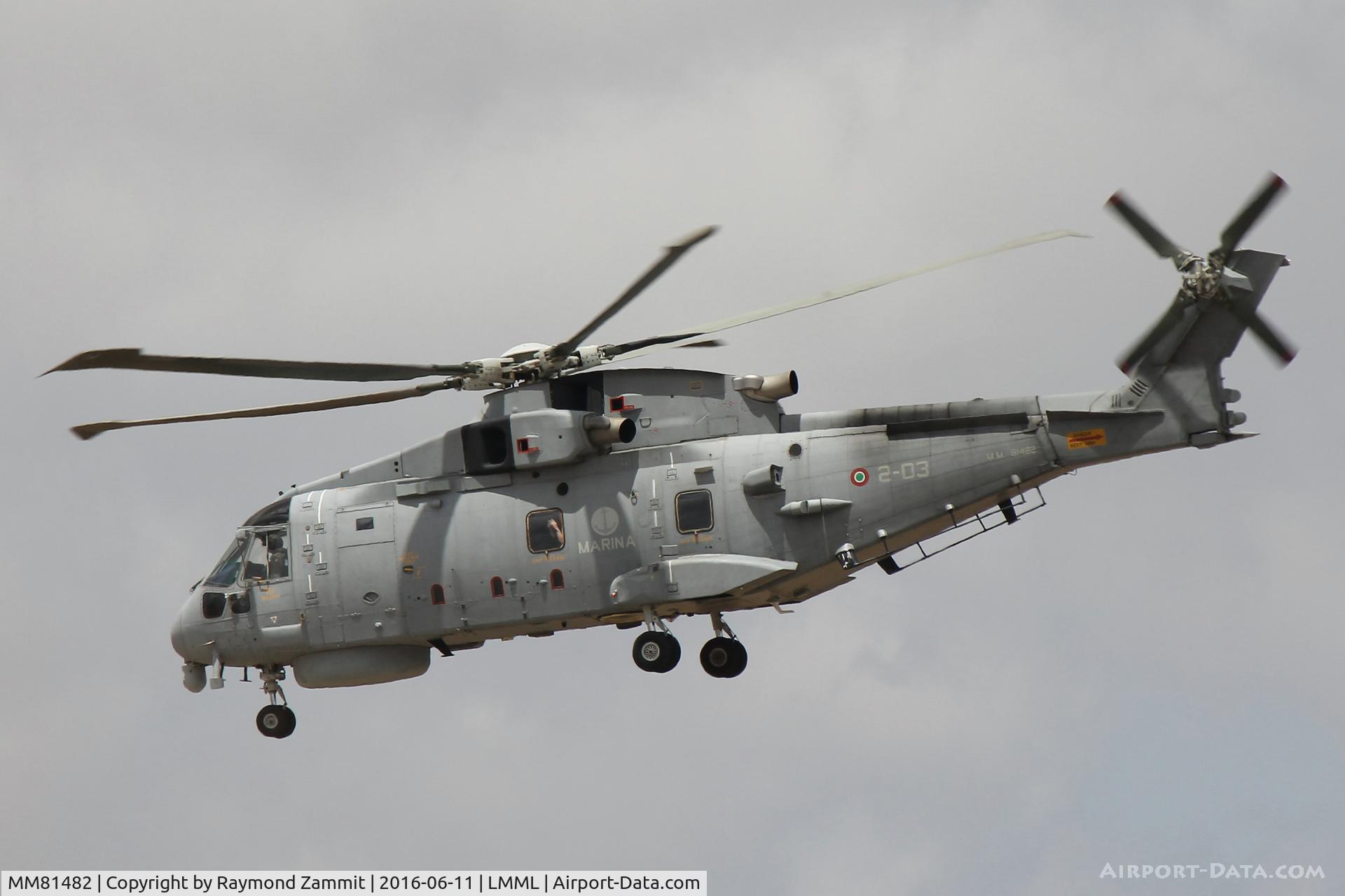 MM81482, EHI SH-101A (EH-101MP Mk110) C/N 110003, Agusta Westland EH-101 Merlin ASW MM81482/2-03 Italian Navy