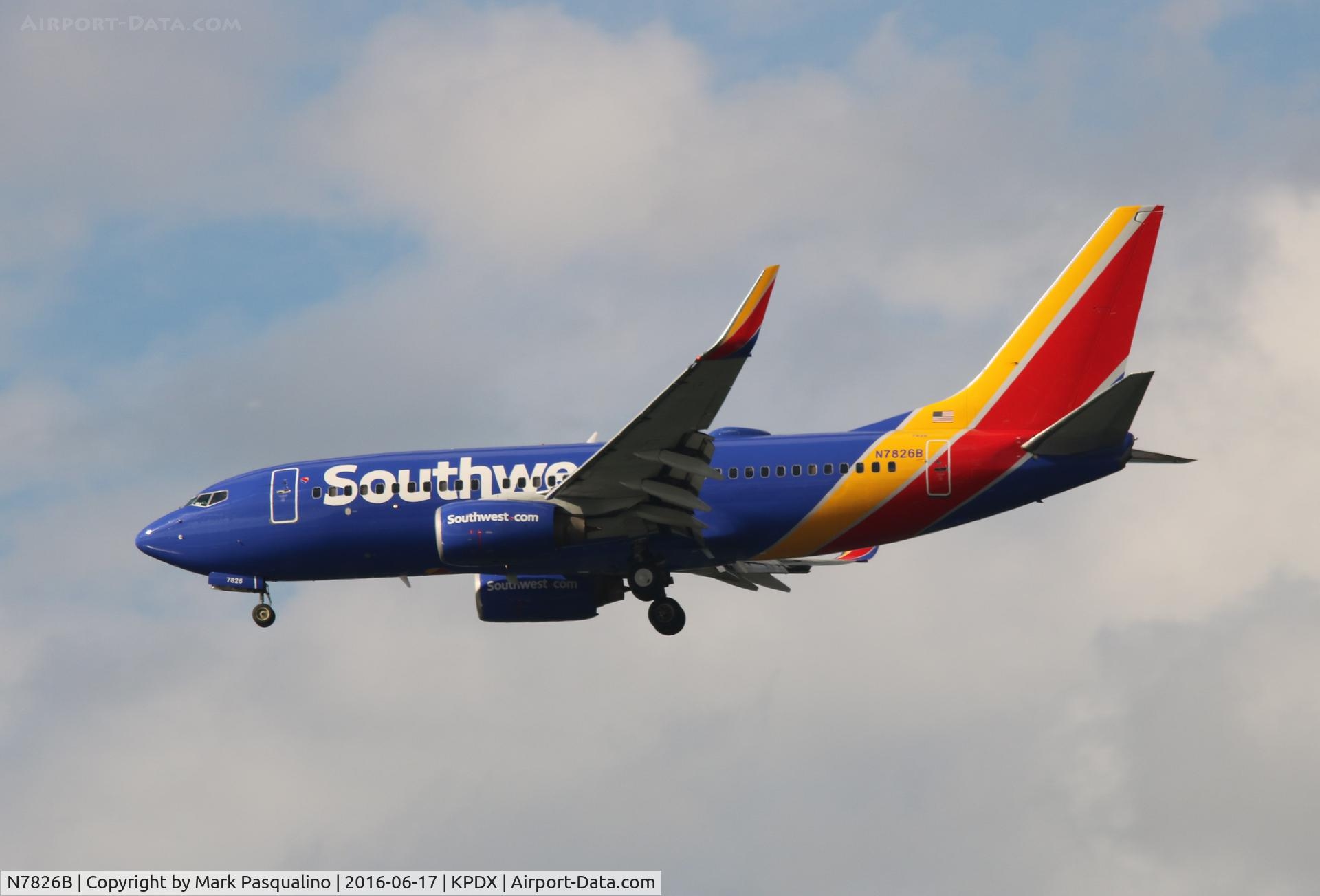 N7826B, 2003 Boeing 737-79P C/N 30035, Boeing 737-700